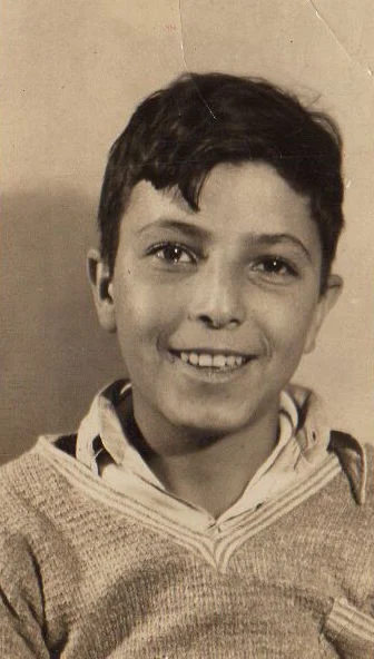 Marion Naifeh's husband George as a young boy.