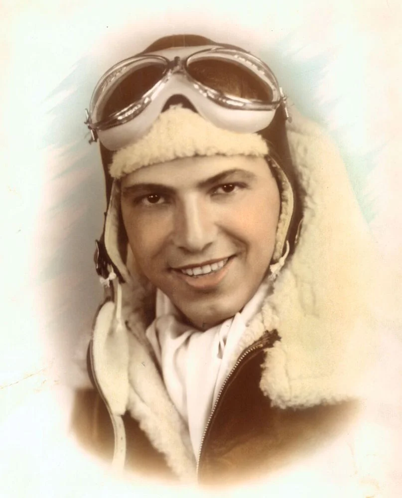 George in the Army Air Force in World War II.