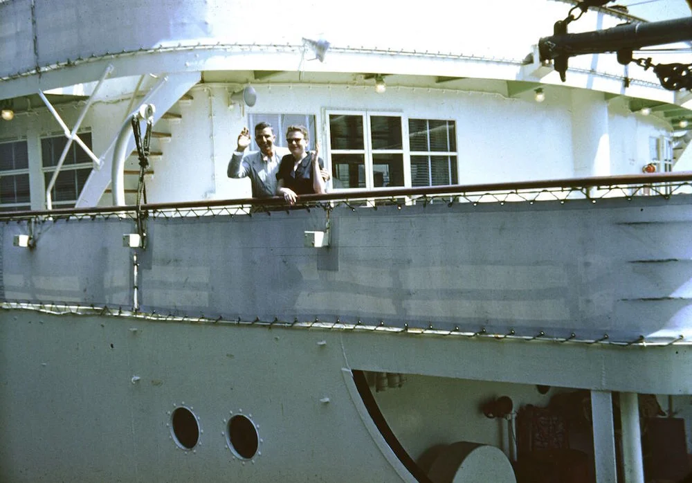 Leaving for Beirut on the Excalibur.
