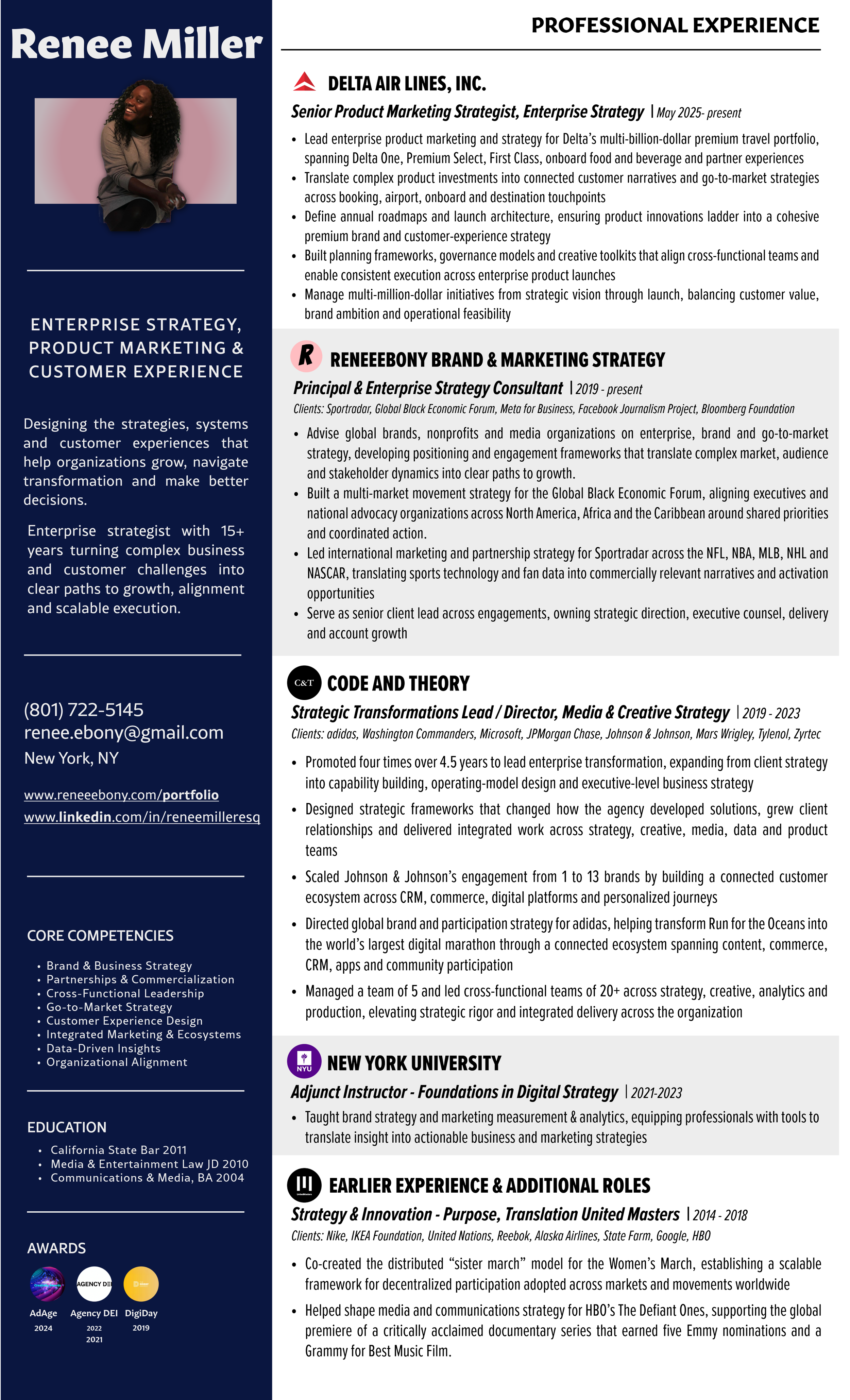 renee miller resume