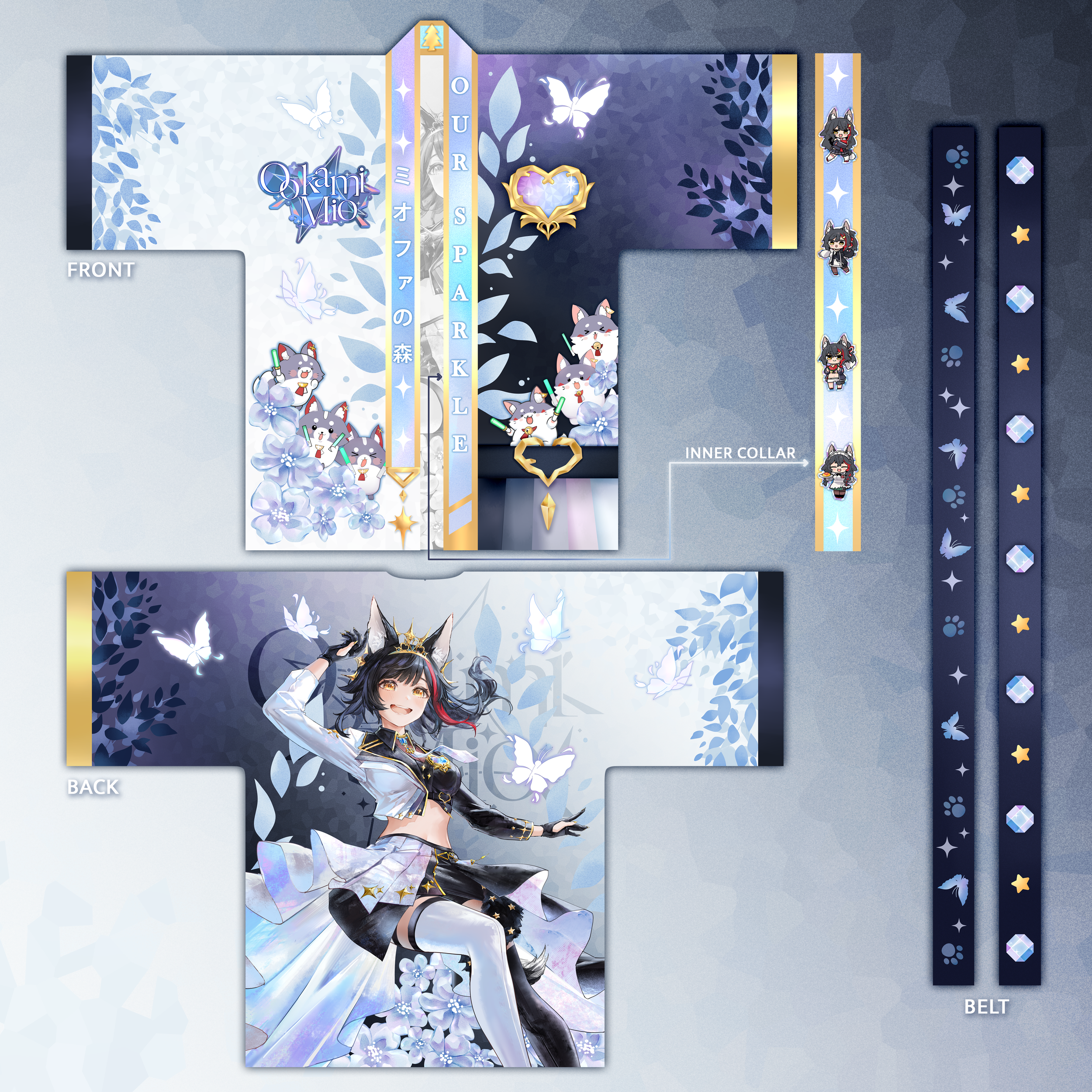 Ookami Mio Fan Happi Design, 2025 