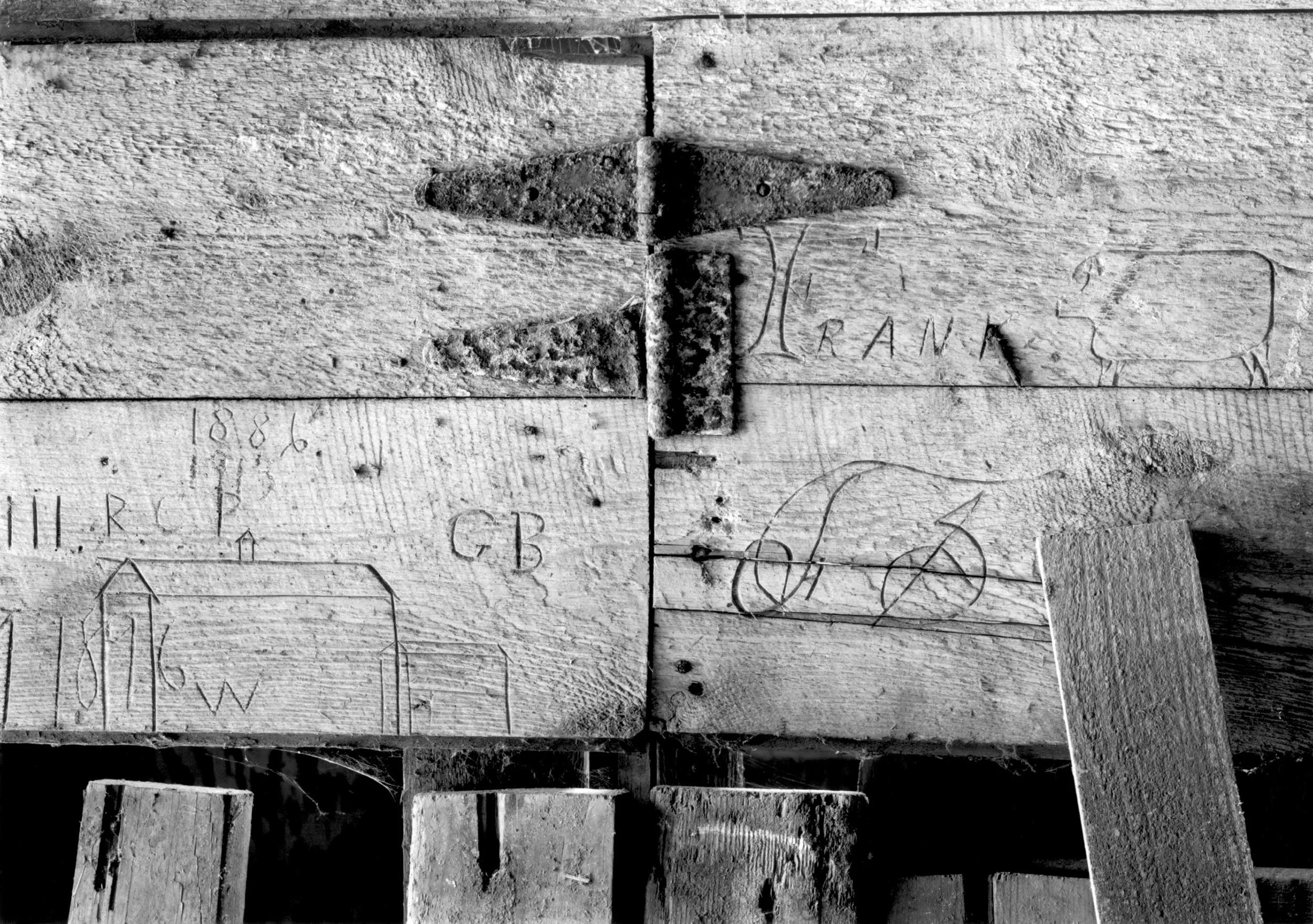 Barn Graffiti, IL, 2003