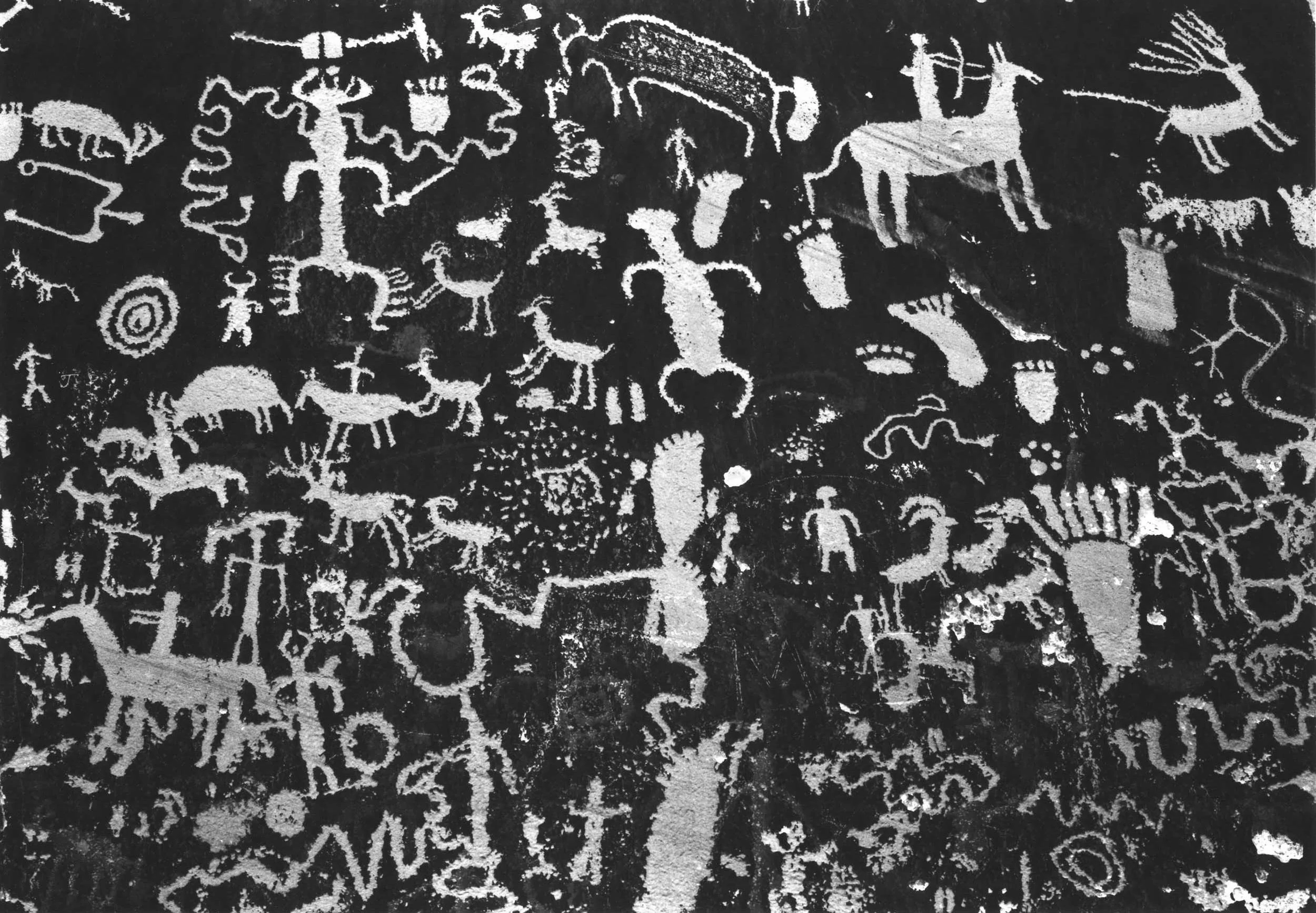 Newspaper Rock, UT, 1989