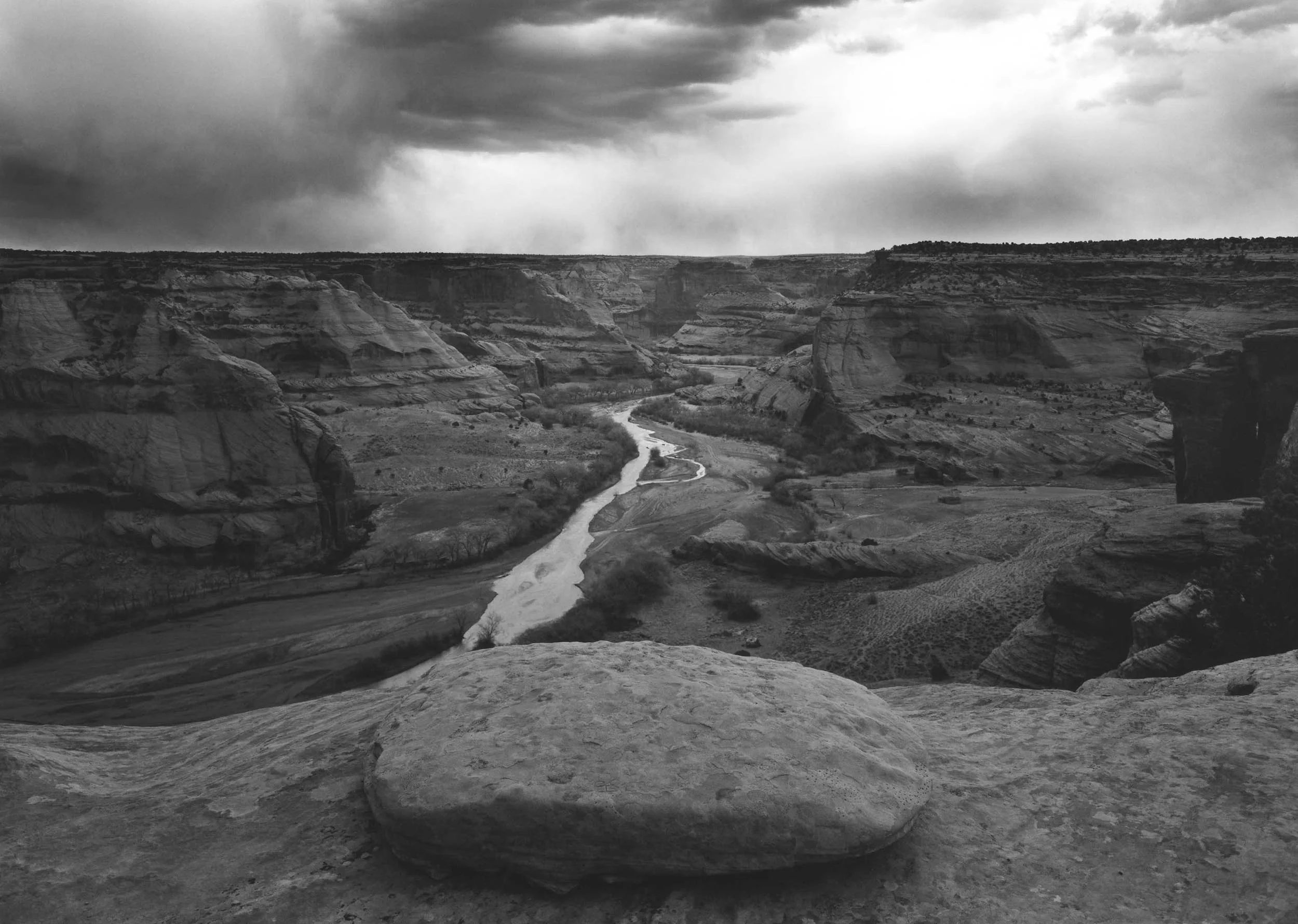 Rock and Canyon, AZ, 1989