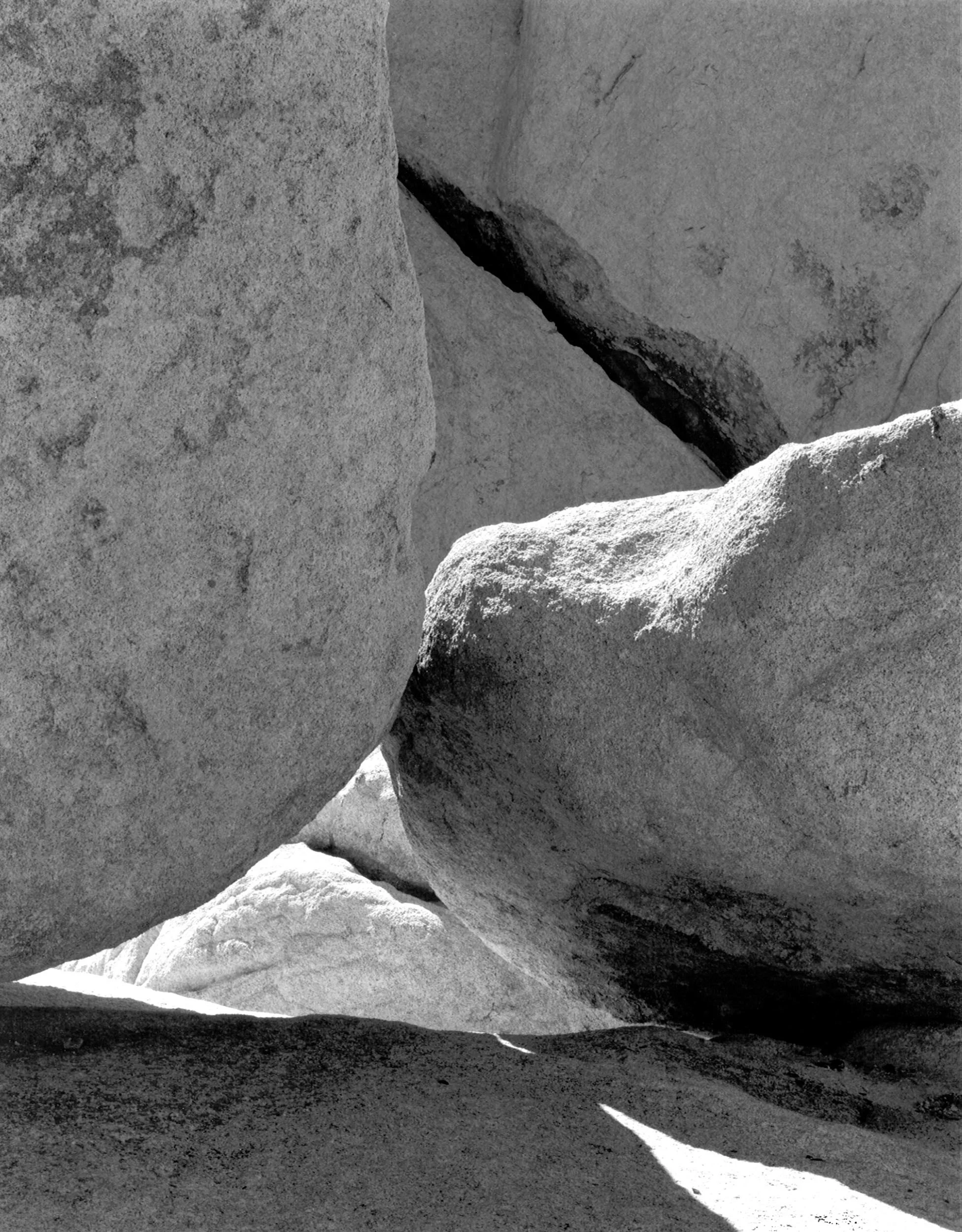 Touching Rocks, CA, 1988