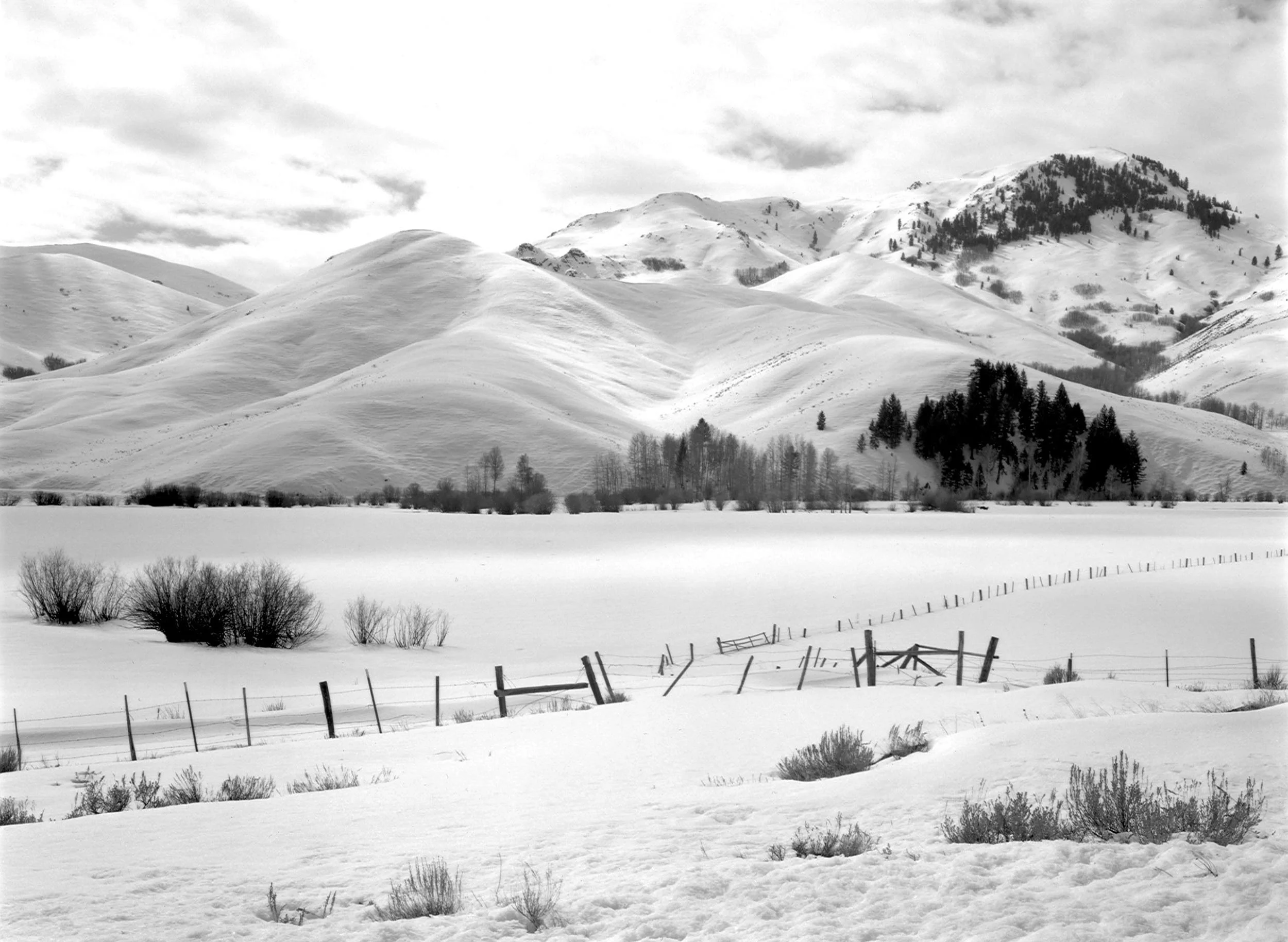 Winter Landscape, ID, 1990
