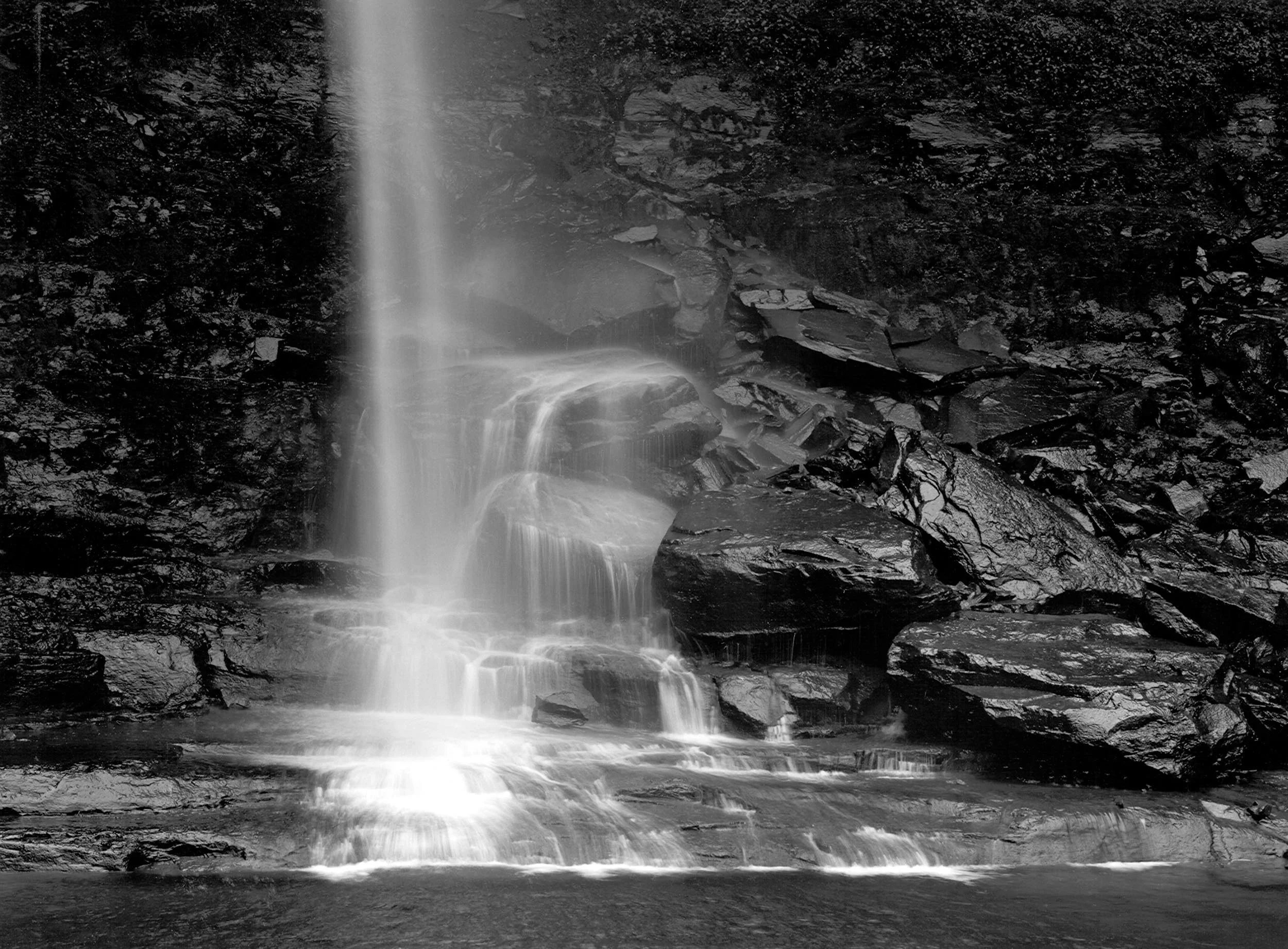 Waterfall, Black Rocks, NY, 1987