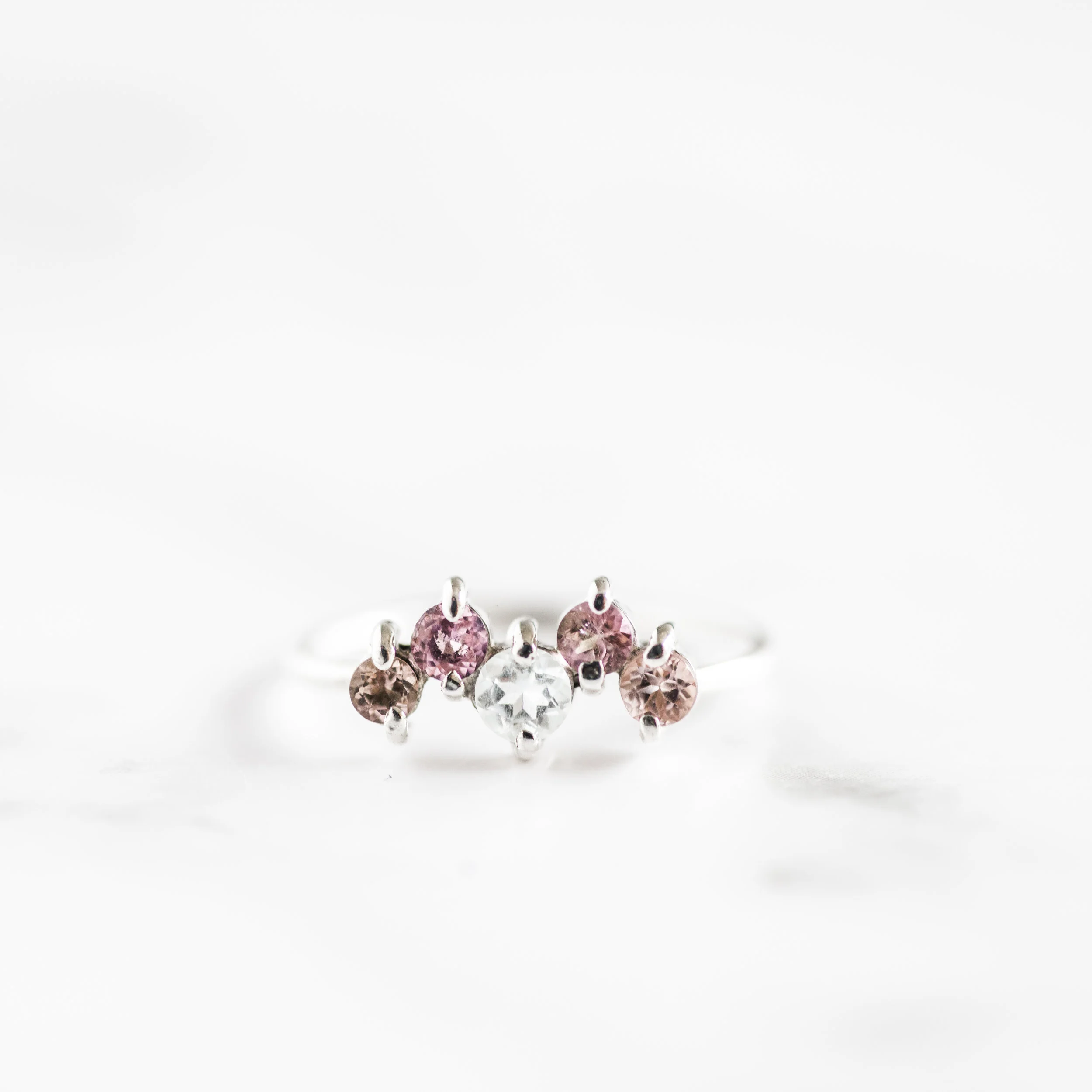 Amanda aguamarina y turmalinas