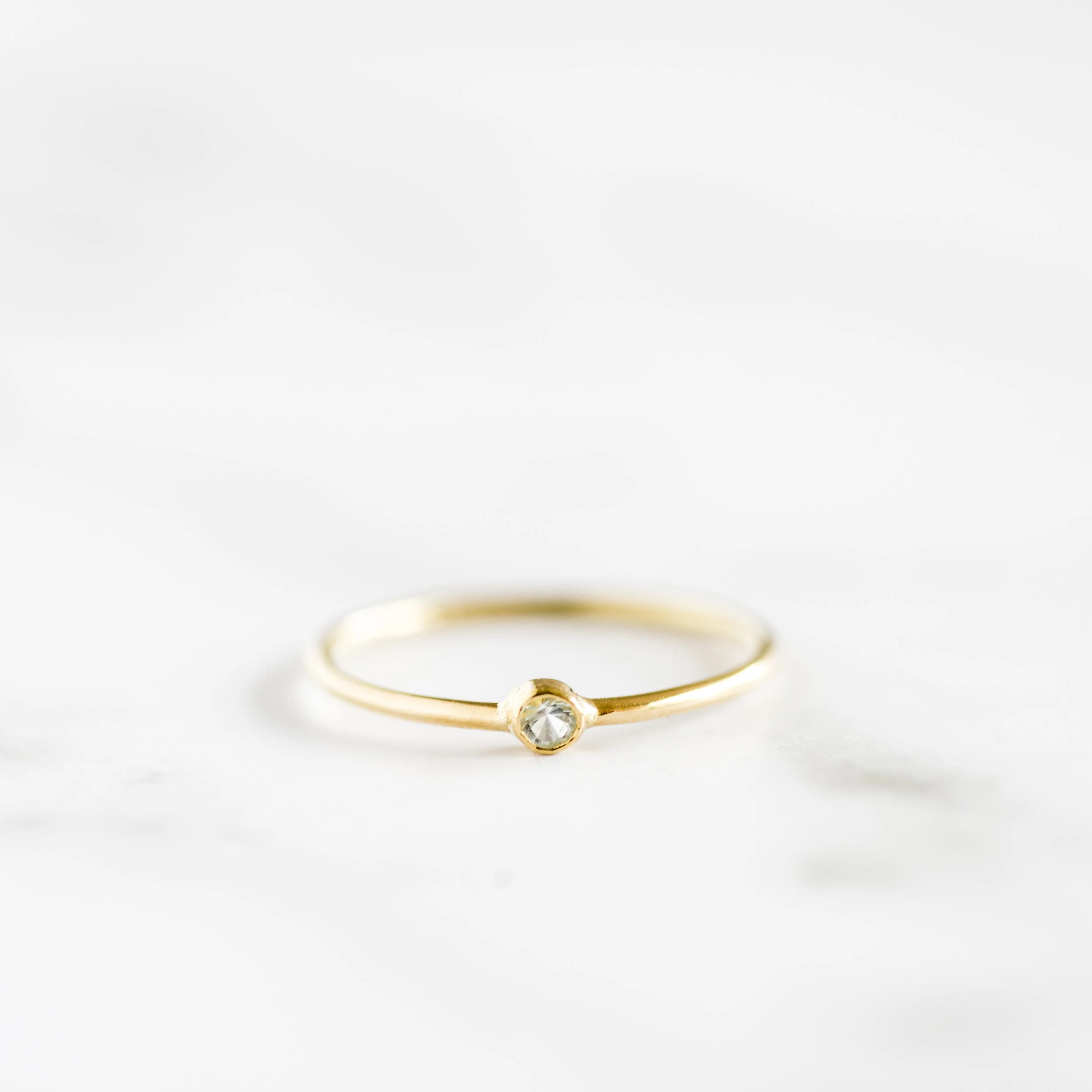 Liana aguamarina 18kt