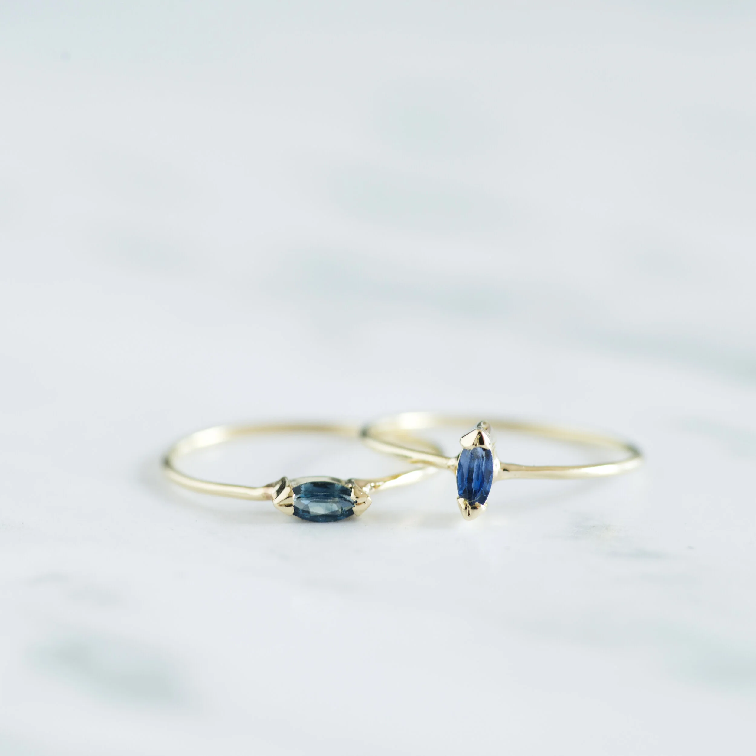 Nuria zafiro - oro 18kt