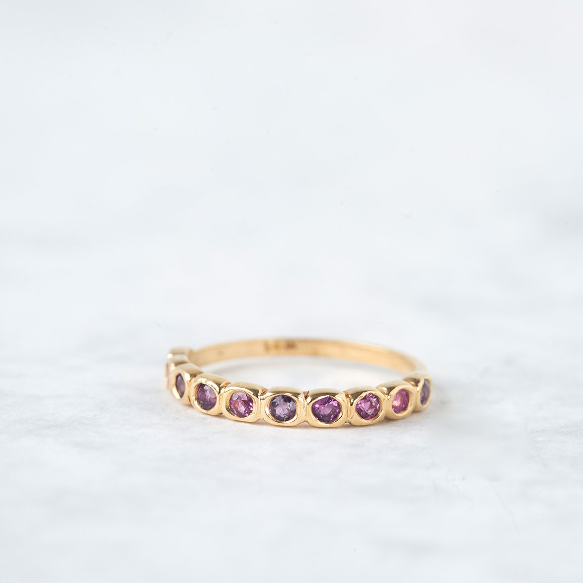 Zarah rubí - oro 18kt