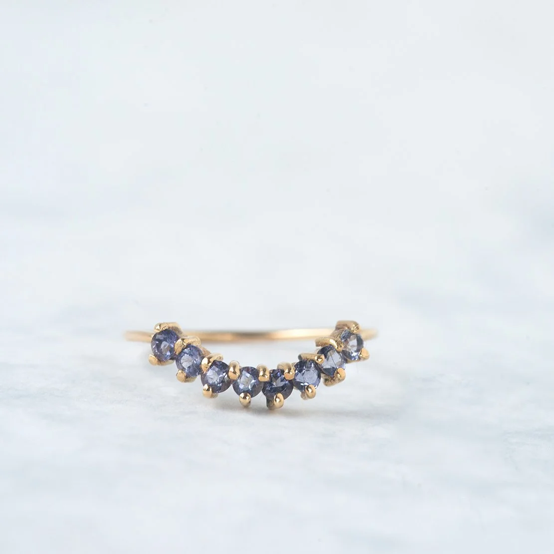 Menah tanzanitas - oro 18kt