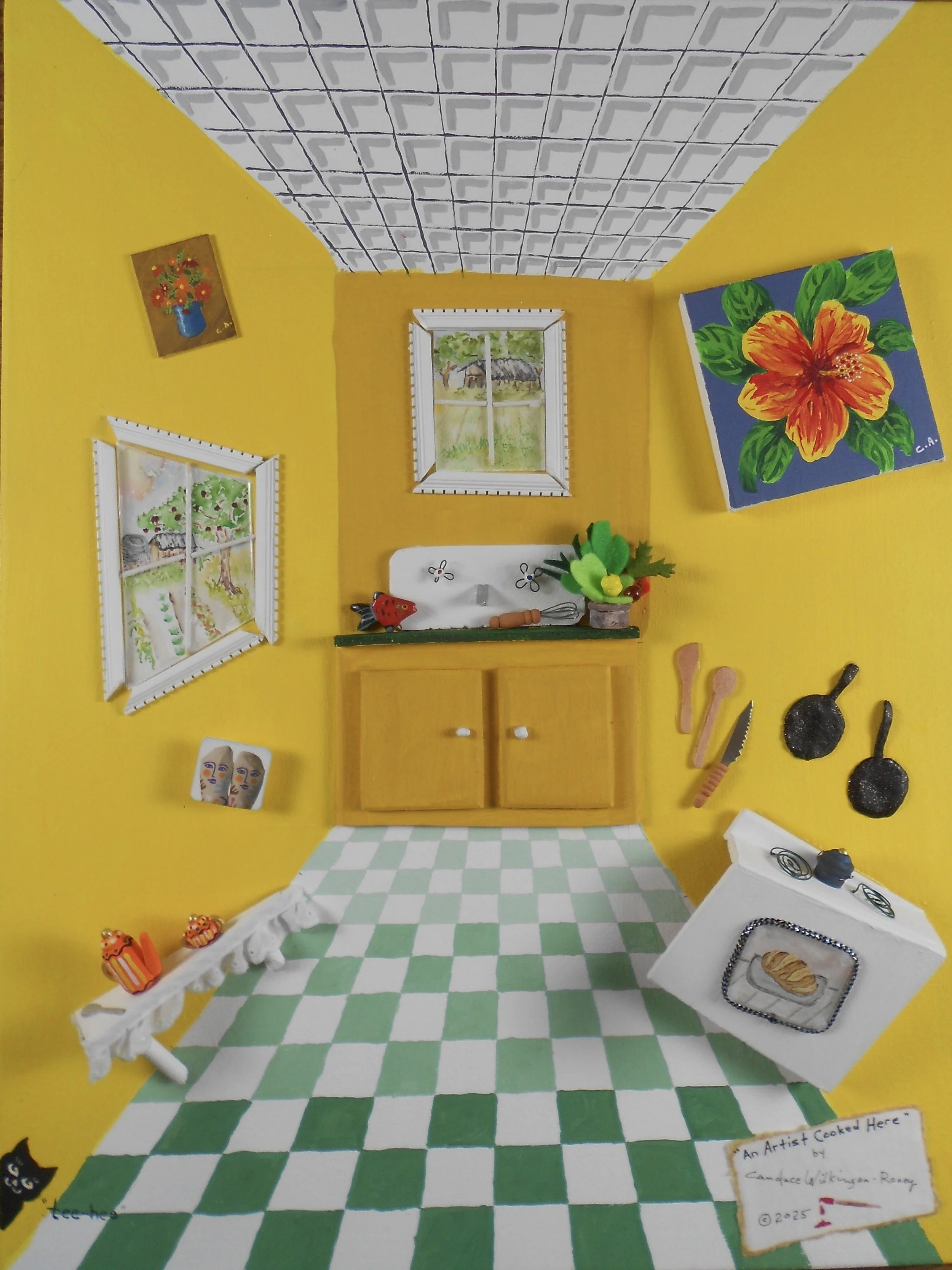 Candace Wilkinson-Roney "An Artist Cooked Here"