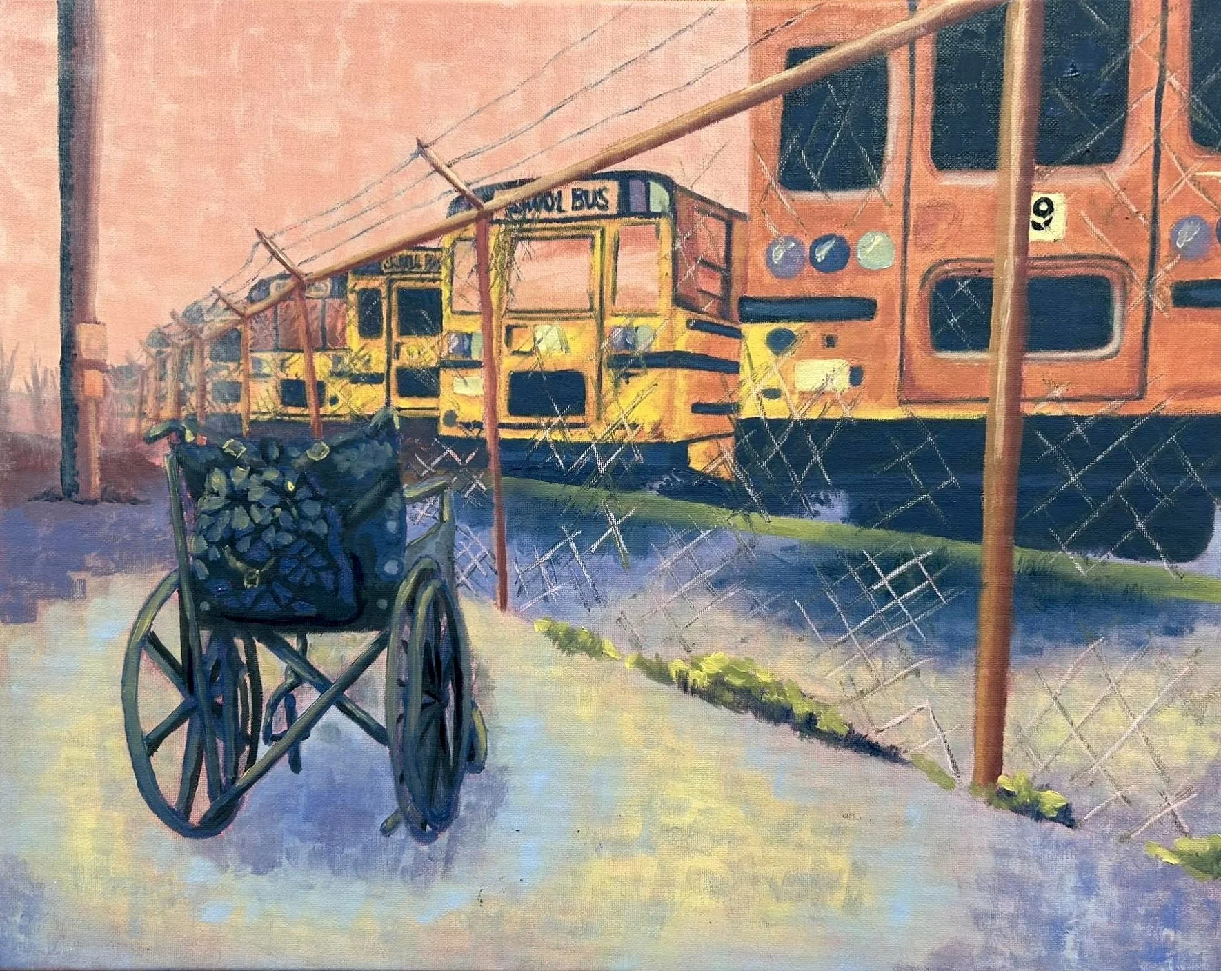 Selene Bianka "Fin de un día de escuela" 