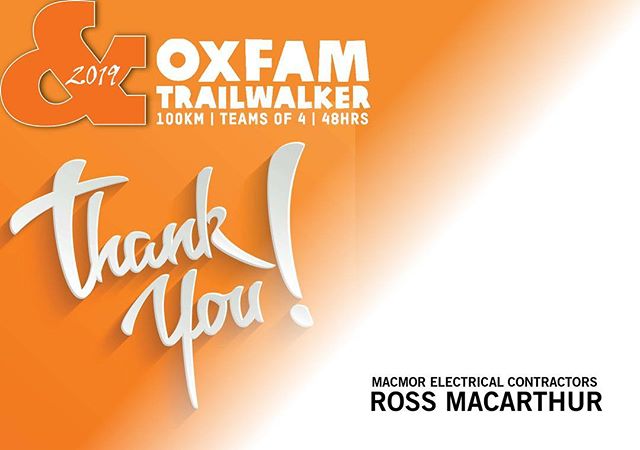 Thank You!
#wewalked100km #forpoverty #oxfamtrailwalker #melbourne #2019 #appreciation #levelup