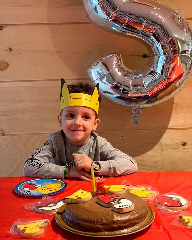 Our little man is officially FIVE. We tried to make the best of the second birthday we had to celebrate in isolation. I am eternally grateful for @goldyzlatina who has made cookies for every single birthday of Luka&rsquo;s AND even his baby shower.