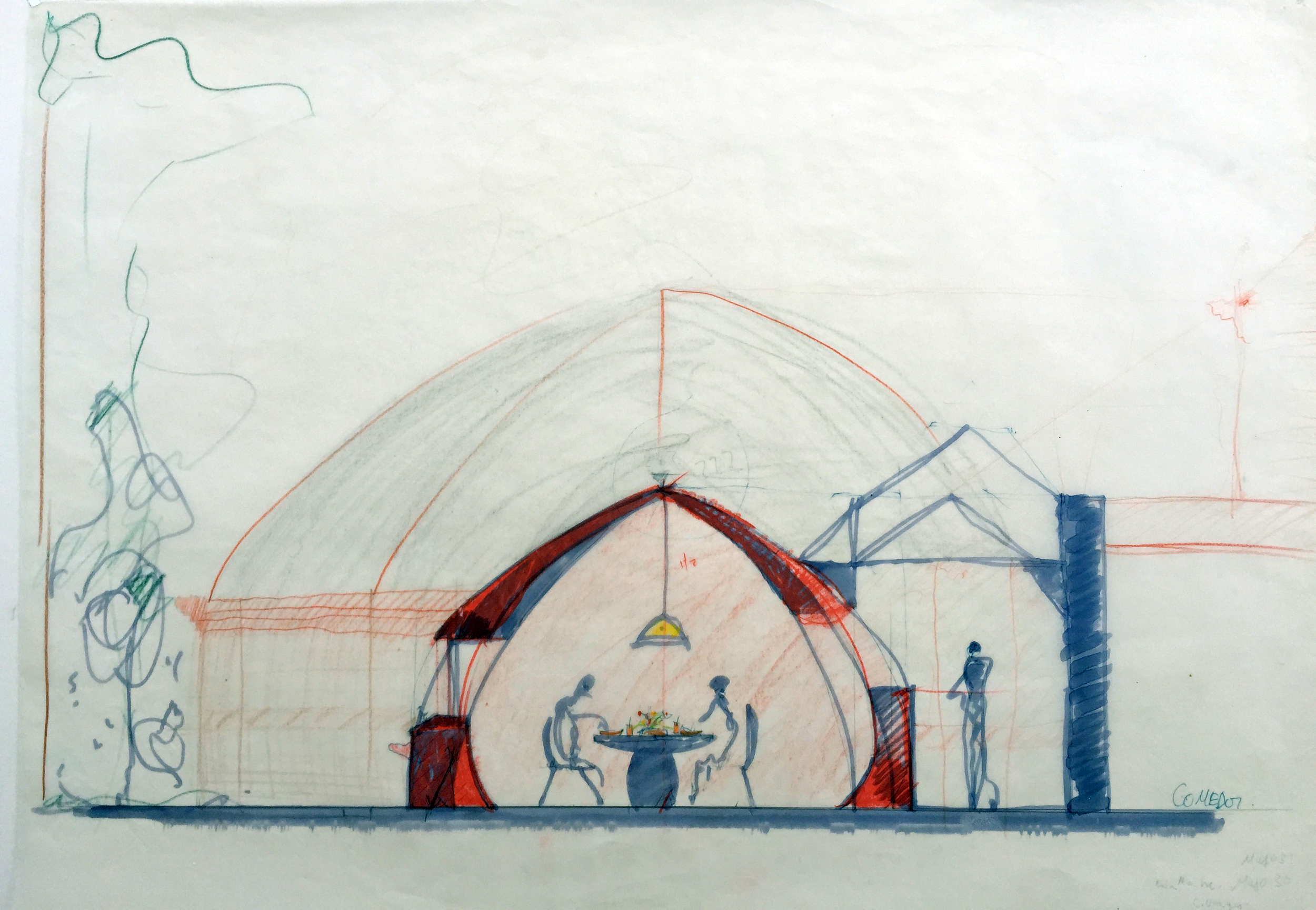Dibujo Comedor