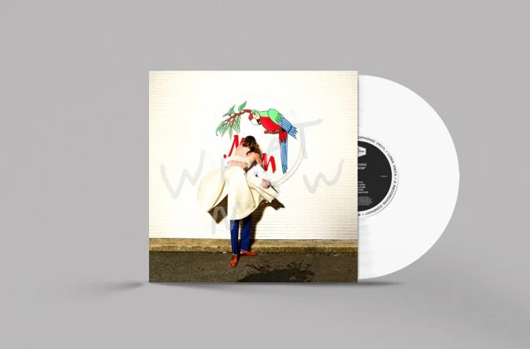Sylvan Esso, What Now limited edition white vinyl. Courtesy Sylvanesso.com
