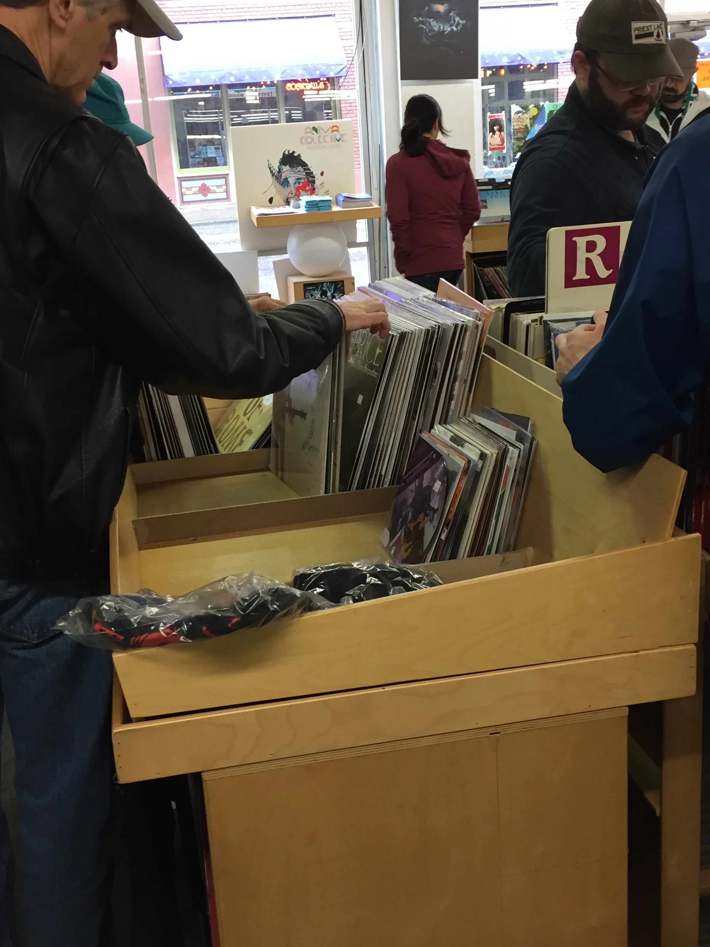 Everyday Music's meager RSD selection.