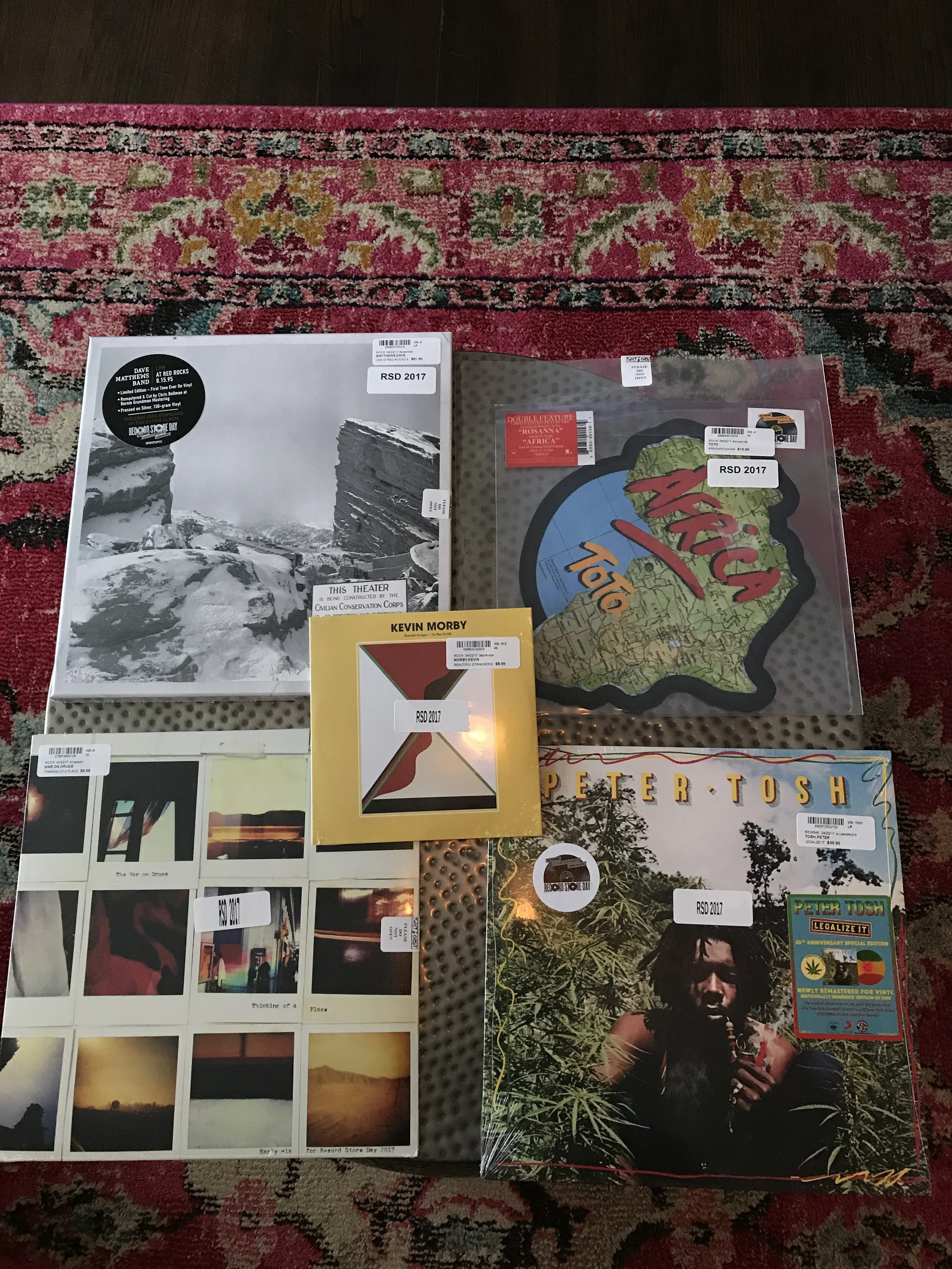 My RSD haul