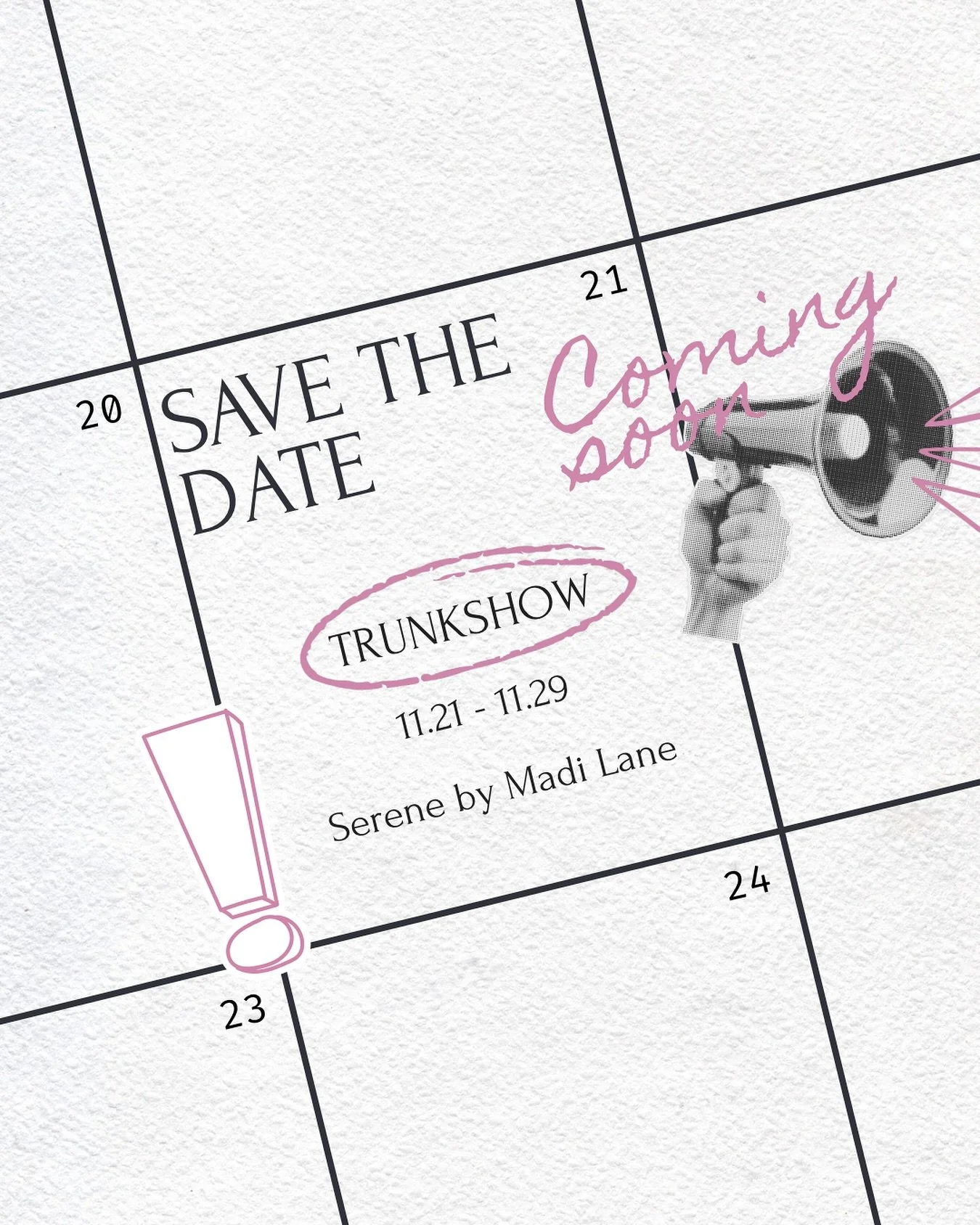 Attention, brides to be!! 💌 @serenebymadilane will be making an appearance 11.21 - 11.29 &amp; we are so excited to extend a 10% off discount when you shop these dresses during this time ❤️ Head to our stories to see some of the gorgeous gowns that 