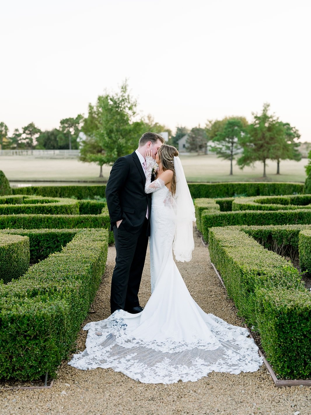 We recently got sneaks of our beautiful bride Courtney on her wedding day &amp; we cannot get enough!! She wore a Chantilly X The Label gown paired with @mwlbride sleeves &mdash; we love this look🤍🤍🤍

Photographer: @endlessvows.co 
Venue: @thebowe