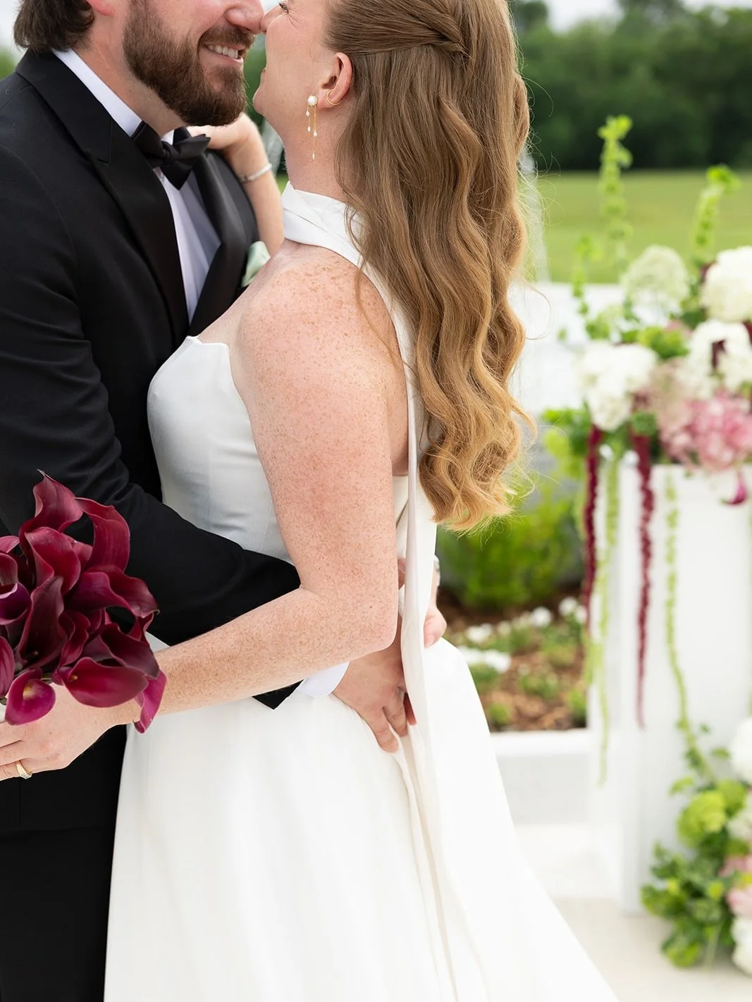 Enjoy these sneaks of the dreamiest wedding day that @leahgunnphoto captured so well! 💌💍☁️✨ Our bride wore the Addilyn gown by @jennyyoonyc &amp; we are obsessed! 

Venue: @blustemmanor
Photographer: @leahgunnphoto
Planner: @tulsaweddings
Florist: 