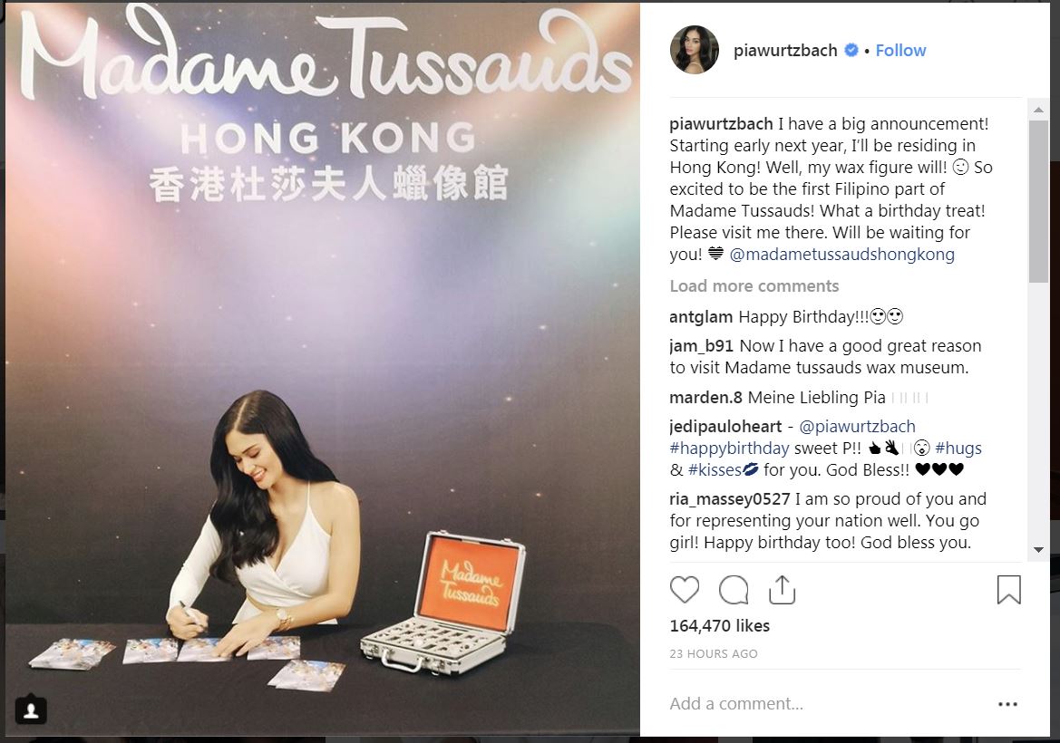 @PiaWurtzbach Instagram
