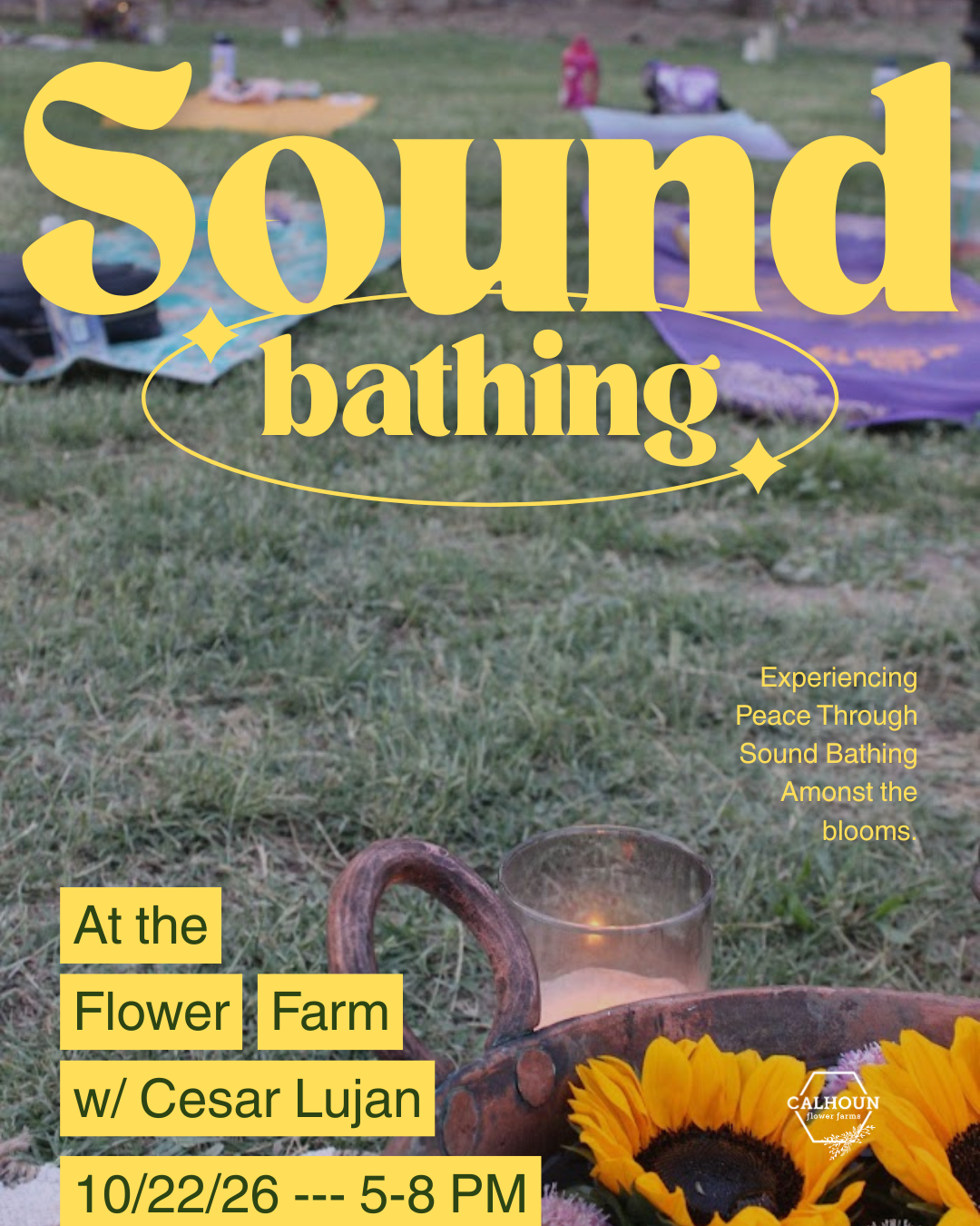 Sound Bath Among The Blooms 