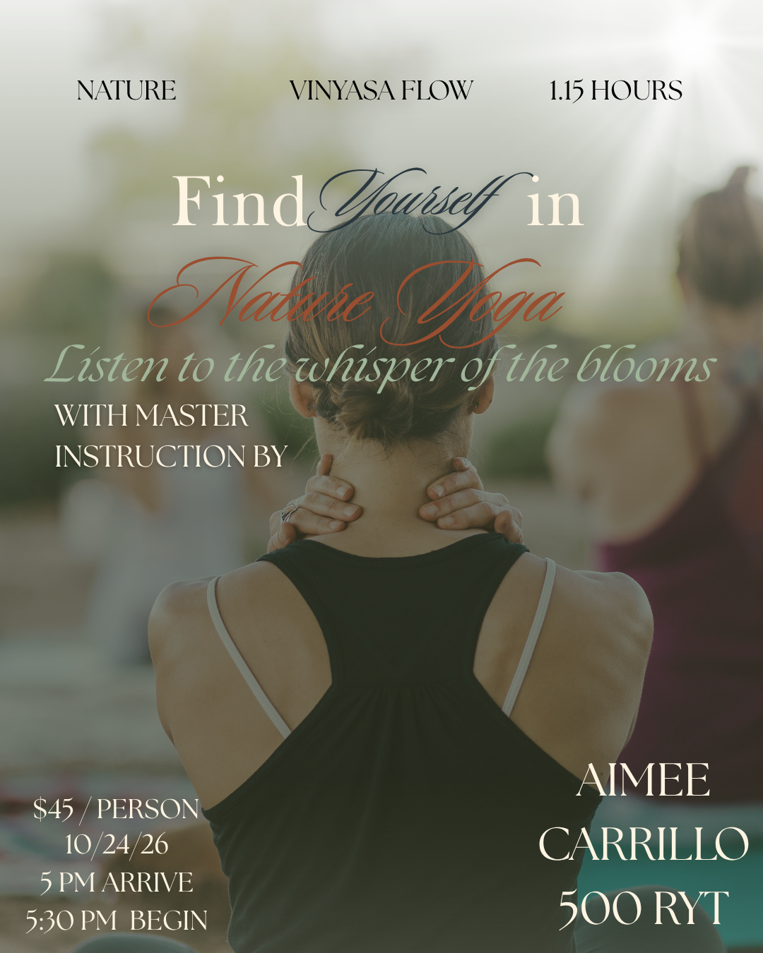 Full Moon Vinyasa Yoga with Aimée Carrillo