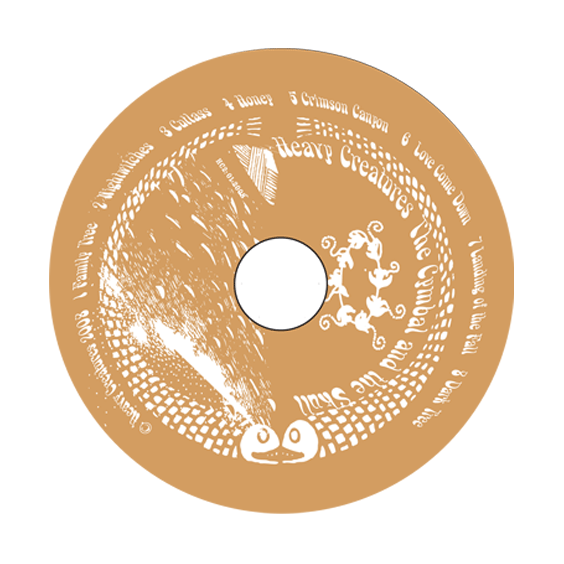 2008: Heavy Creatures: “The Cymbal and the Skull” CD design