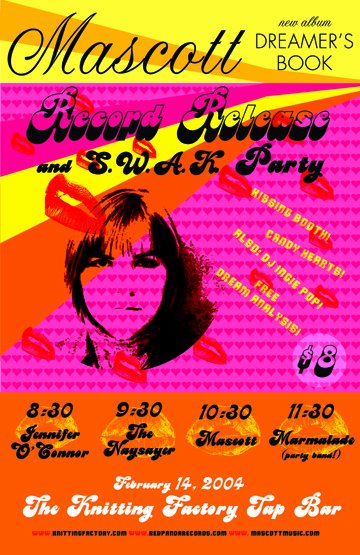 2004: Mascott Record Release Poster