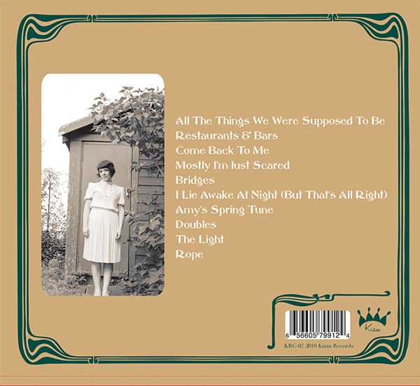 2010: Amyu Bezenartea “Restaurants and Bars” CD Cover (back)