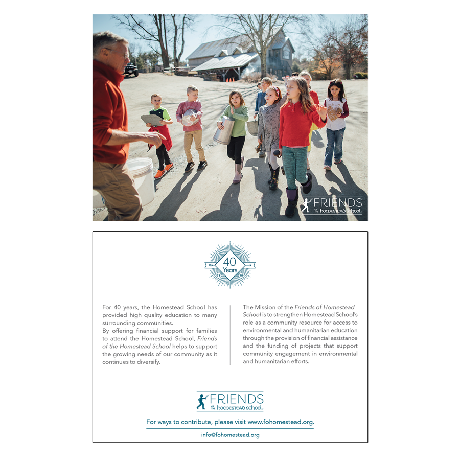 Friends of Homestead School | Glen Spey, NY Generic fundraising postcard