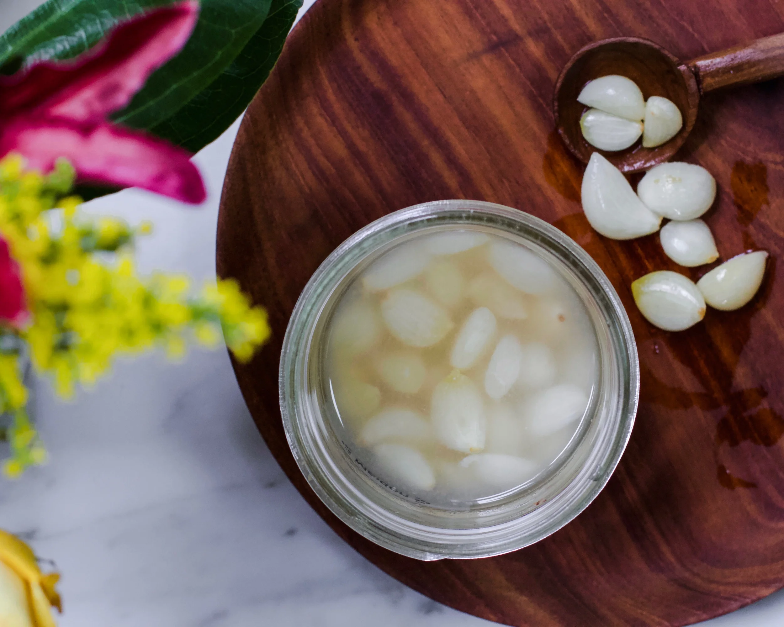 Up the Ante with Pickled Garlic + Stay Well this Winter
