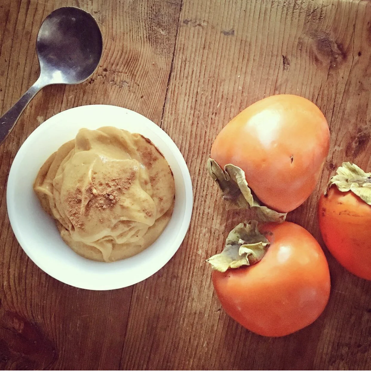 Snackin' on Persimmons