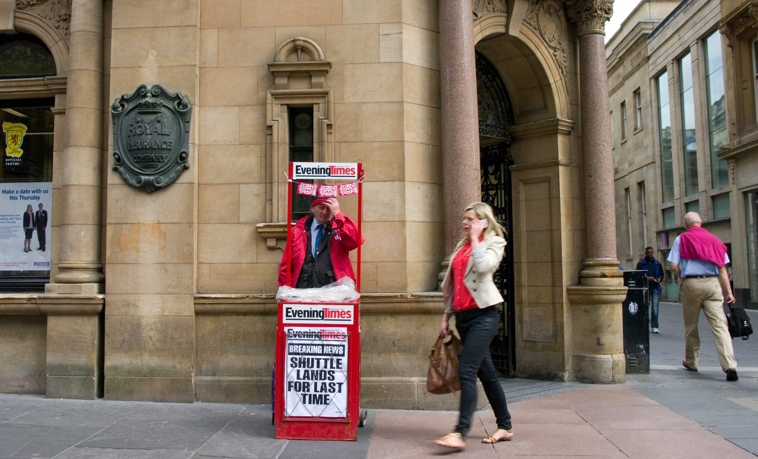 The Last Shuttle: Glasgow, Scotland, 2011