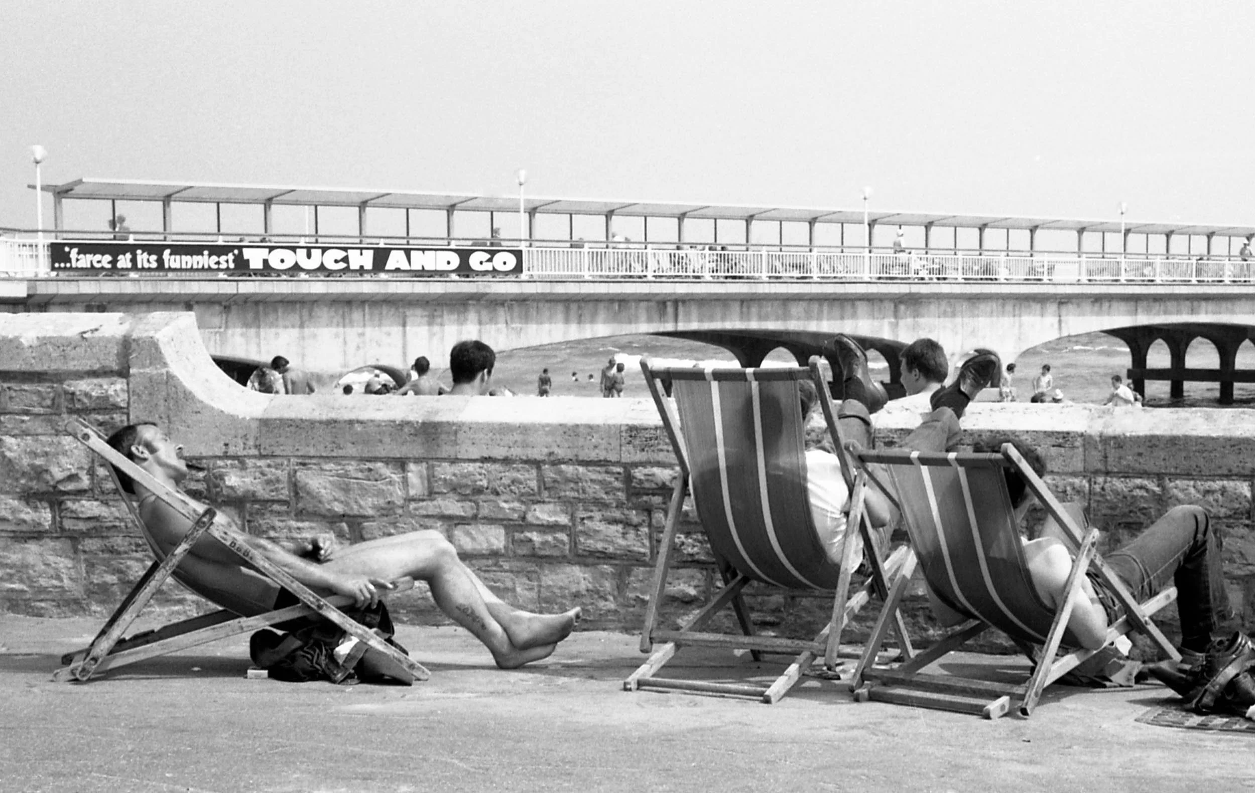   Resting: Bournemouth, England, 1982.  
