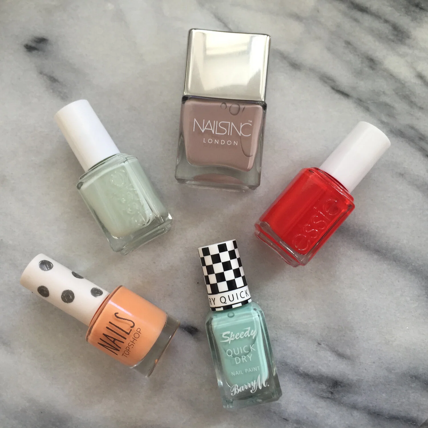 the spring nail colour edit