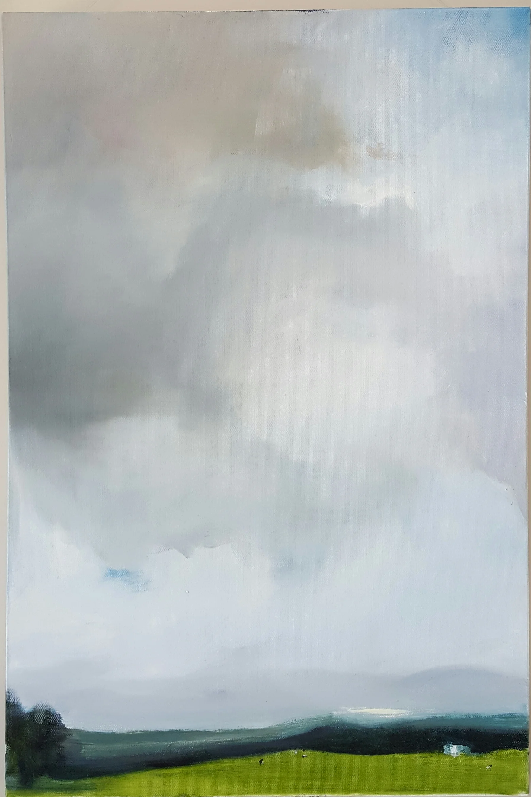 Pastoral. Oil on canvas. 505 x 760mm.