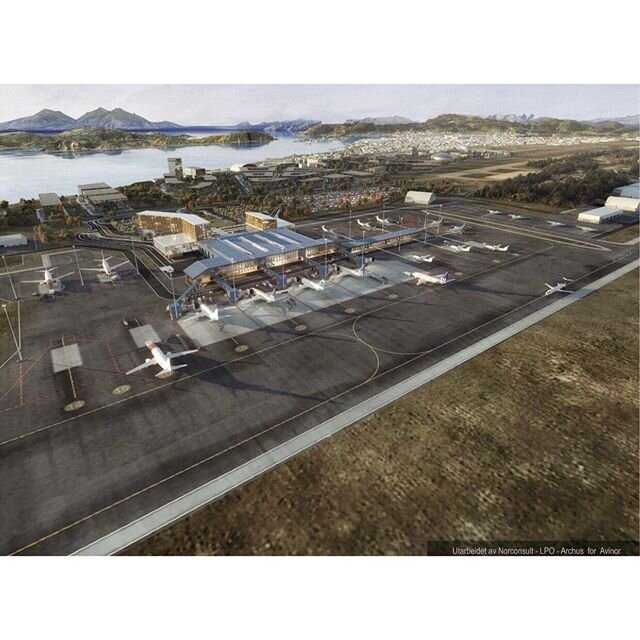 Prosjekteringen p&aring; Ny Bod&oslash; lufthavn beveger seg stadig fremover✏️ #milj&oslash;fokus #testing #solceller #skisser