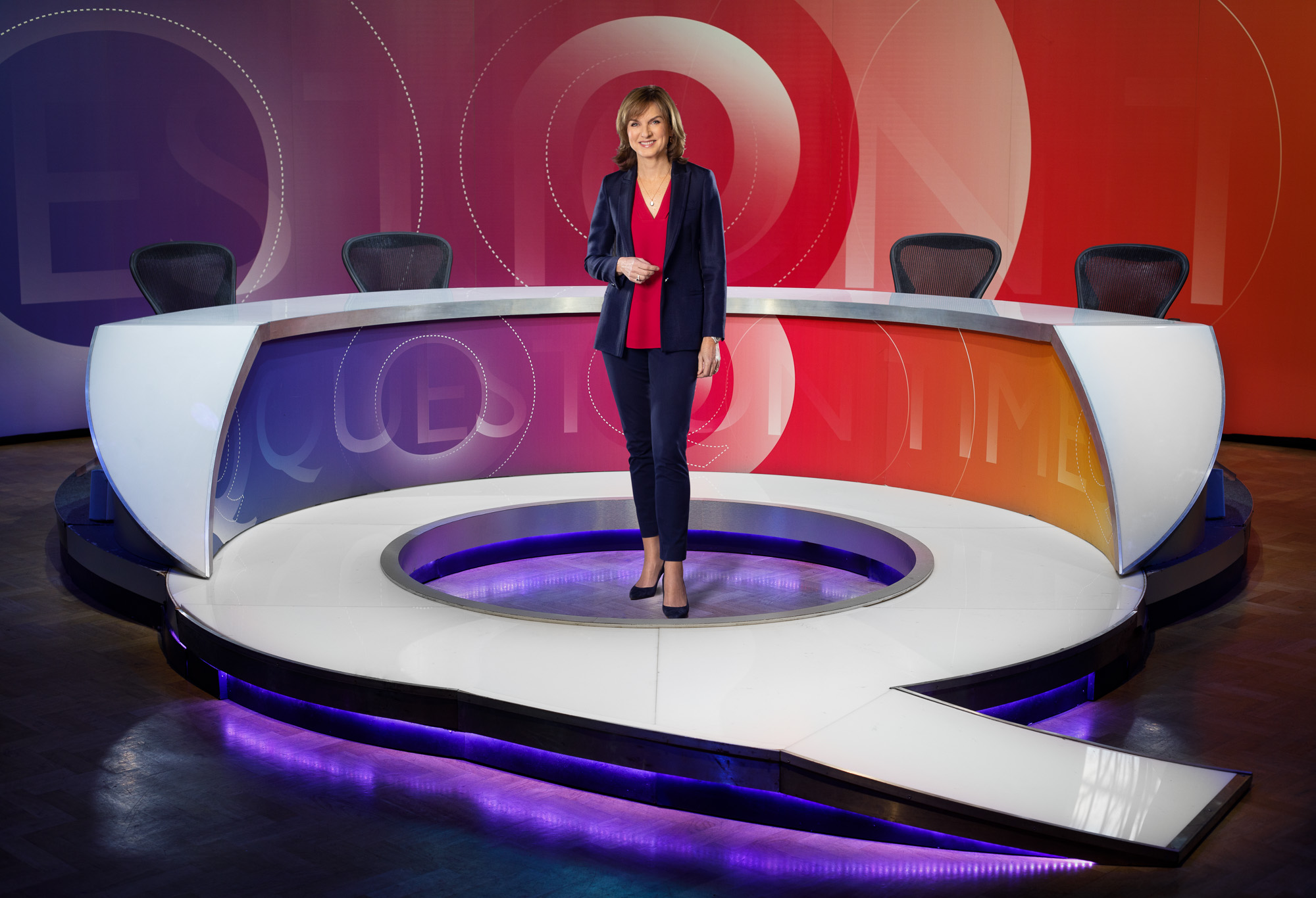 Portrait by Fiona Bruce for Tinopolis/BBC Question Time