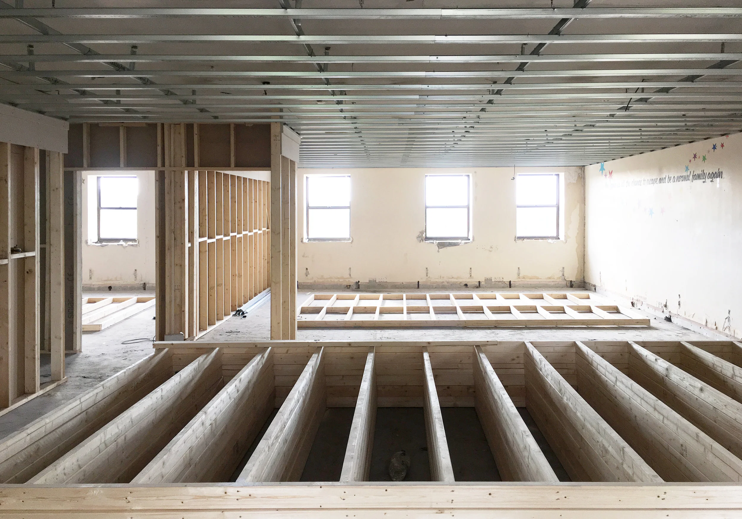 12Flats Office Conversion Work in progress