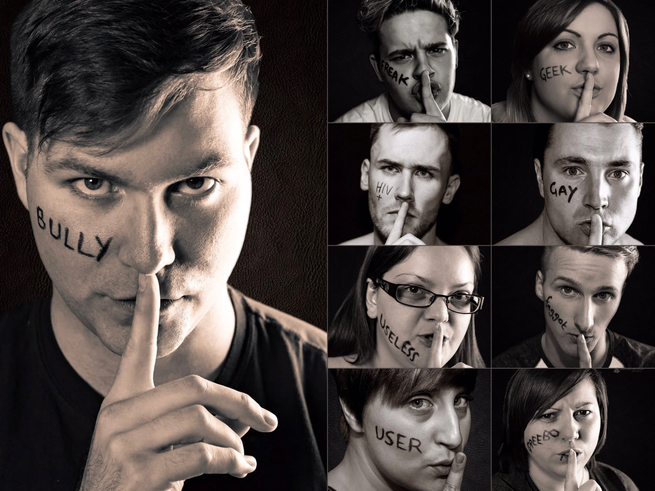 Hush! Anti bullying project. 