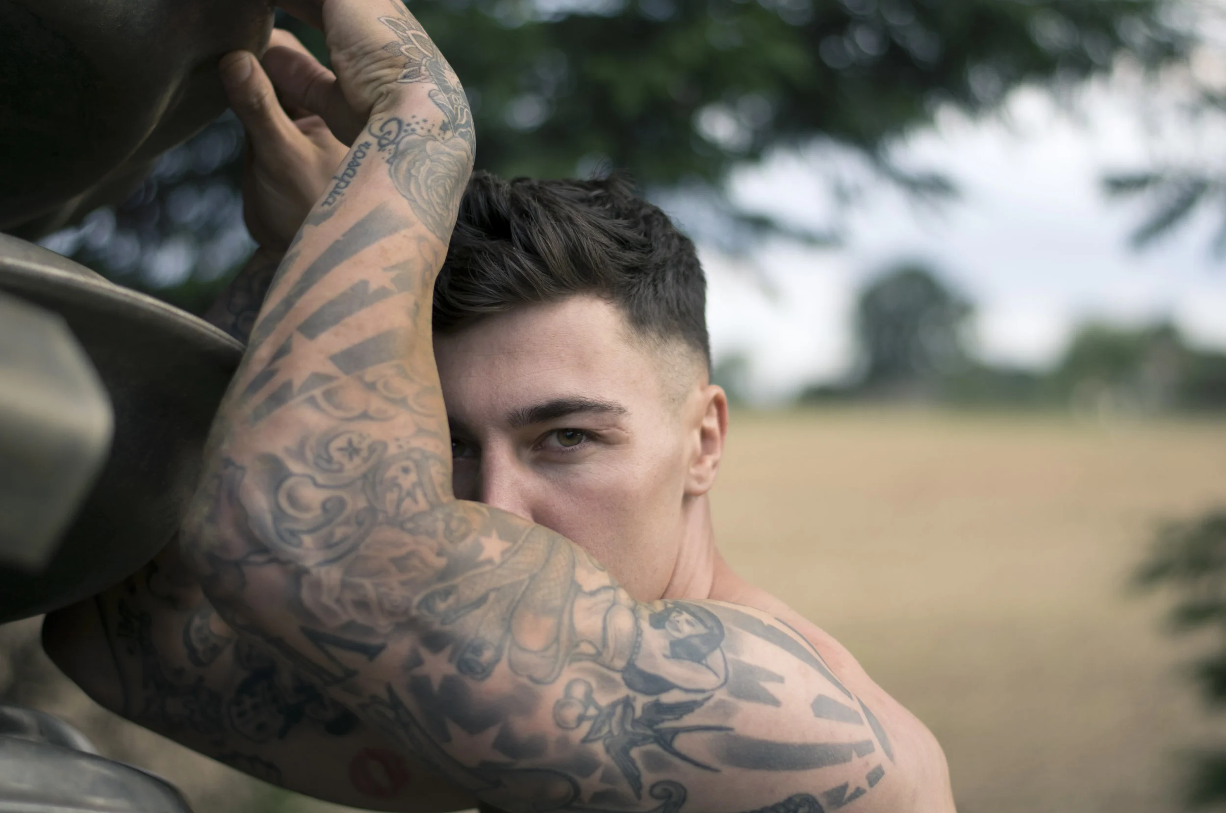Topless Men and Interesting Places