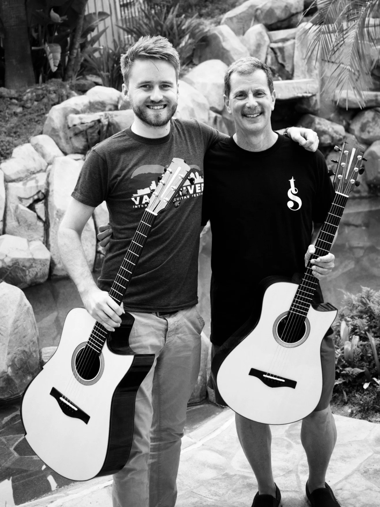 Will and Bruce on delivery day, 2018.