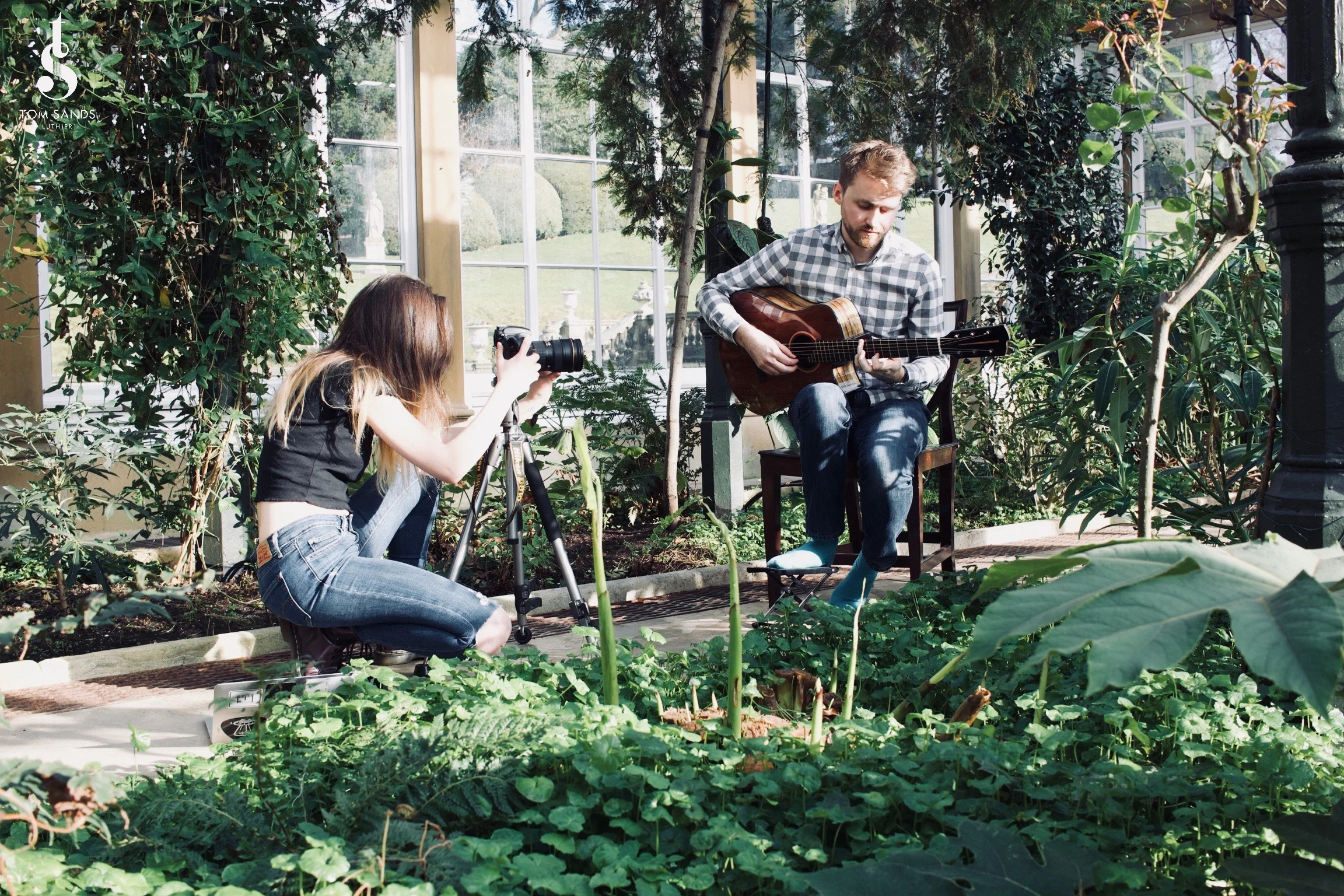 Behind the scenes…