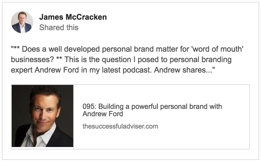 Andrew Ford Podcast with James McCracken