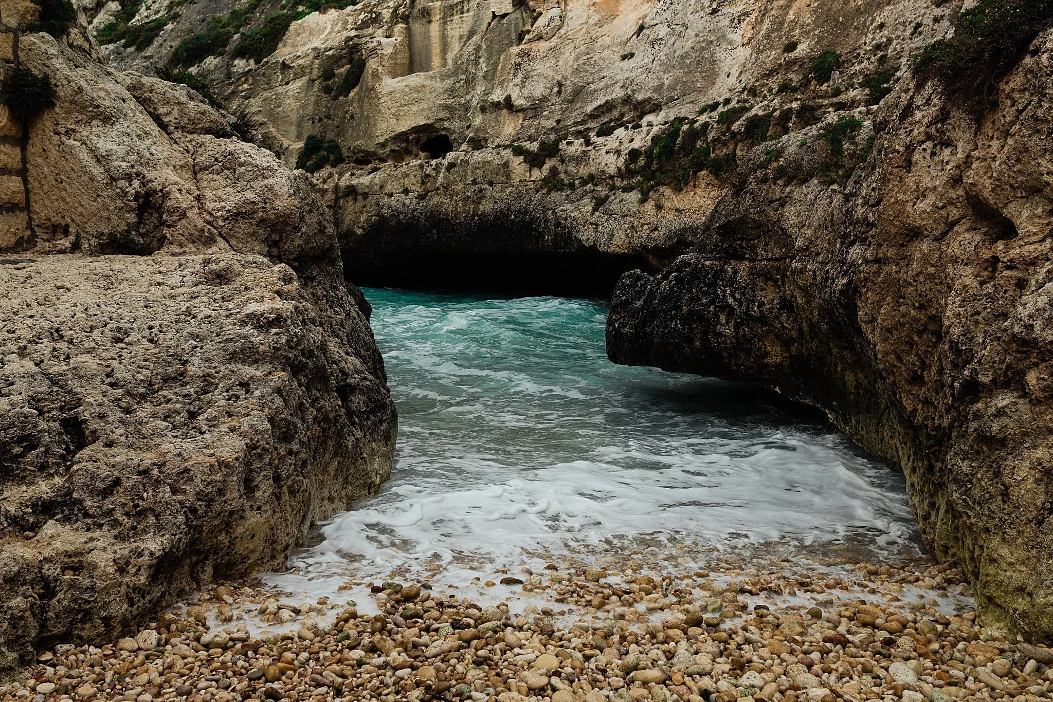 Heather Mills Photography Gozo Coastal Walk Malta Island Hike Through Adventure Images for Home and Office Water Channel