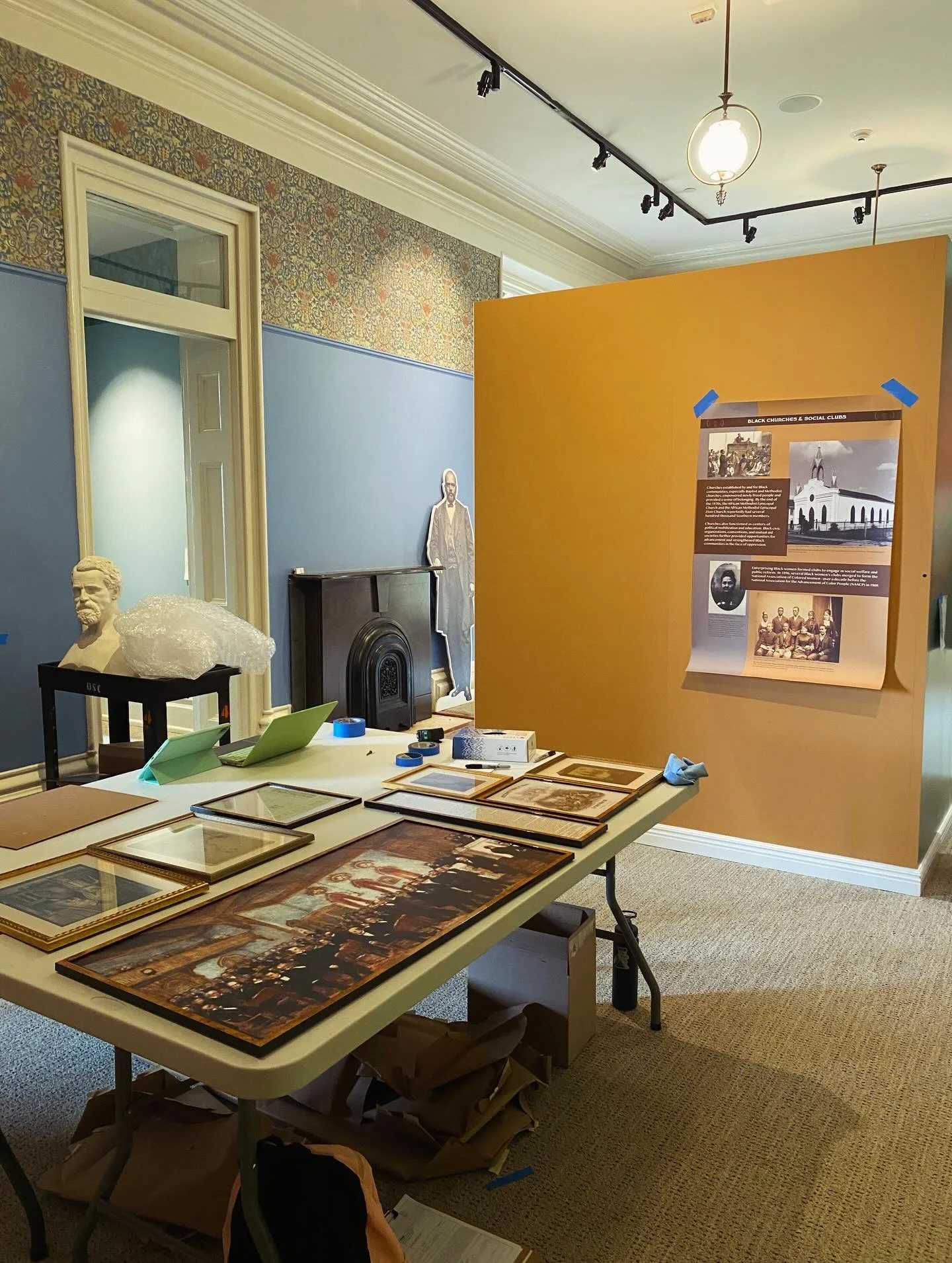 #installdayone @porterartservices #oscardunn #reconstructioninlouisiana